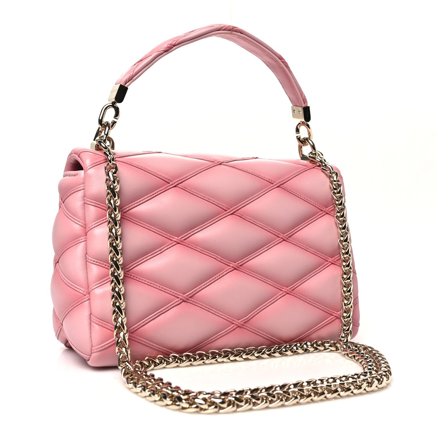 Lambskin Malletage Top Handle GO-14 MM Rosabella