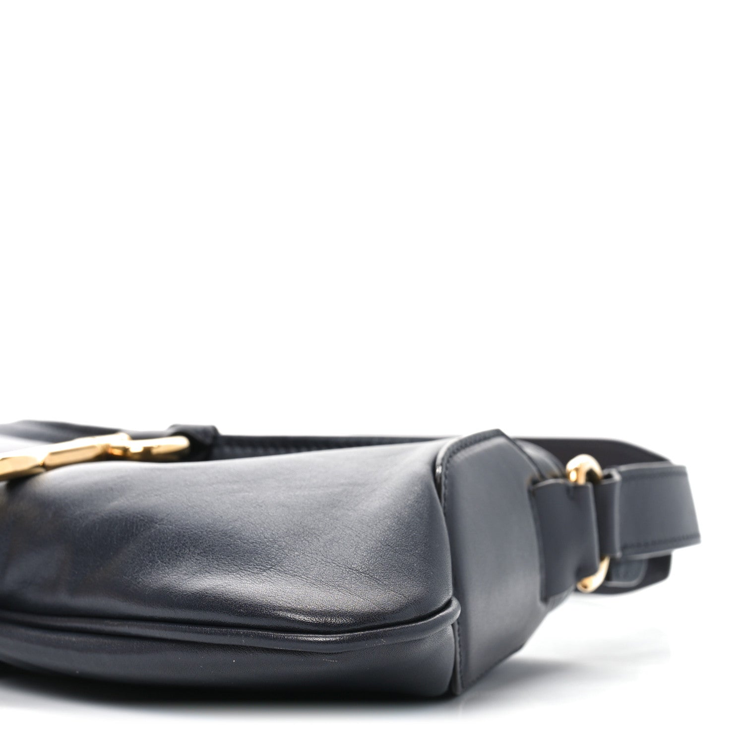 Soft Calfskin Kerala 25 Shoulder Bag Black Navy