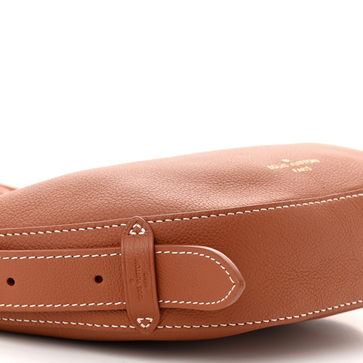 Smooth Calfskin Low Key Bumbag Cognac
