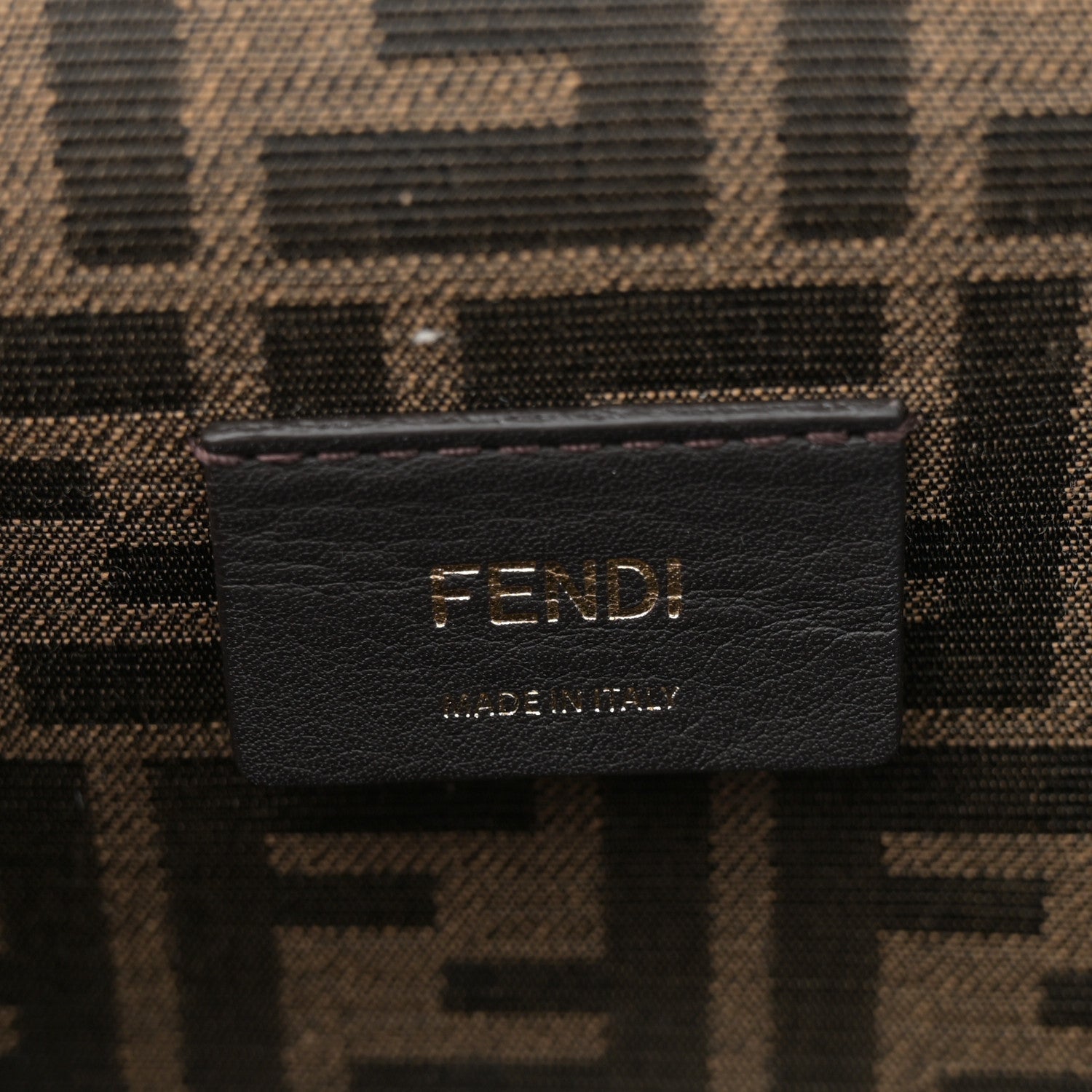 Shiny Nappa Small Fendi First Spring Turquoise