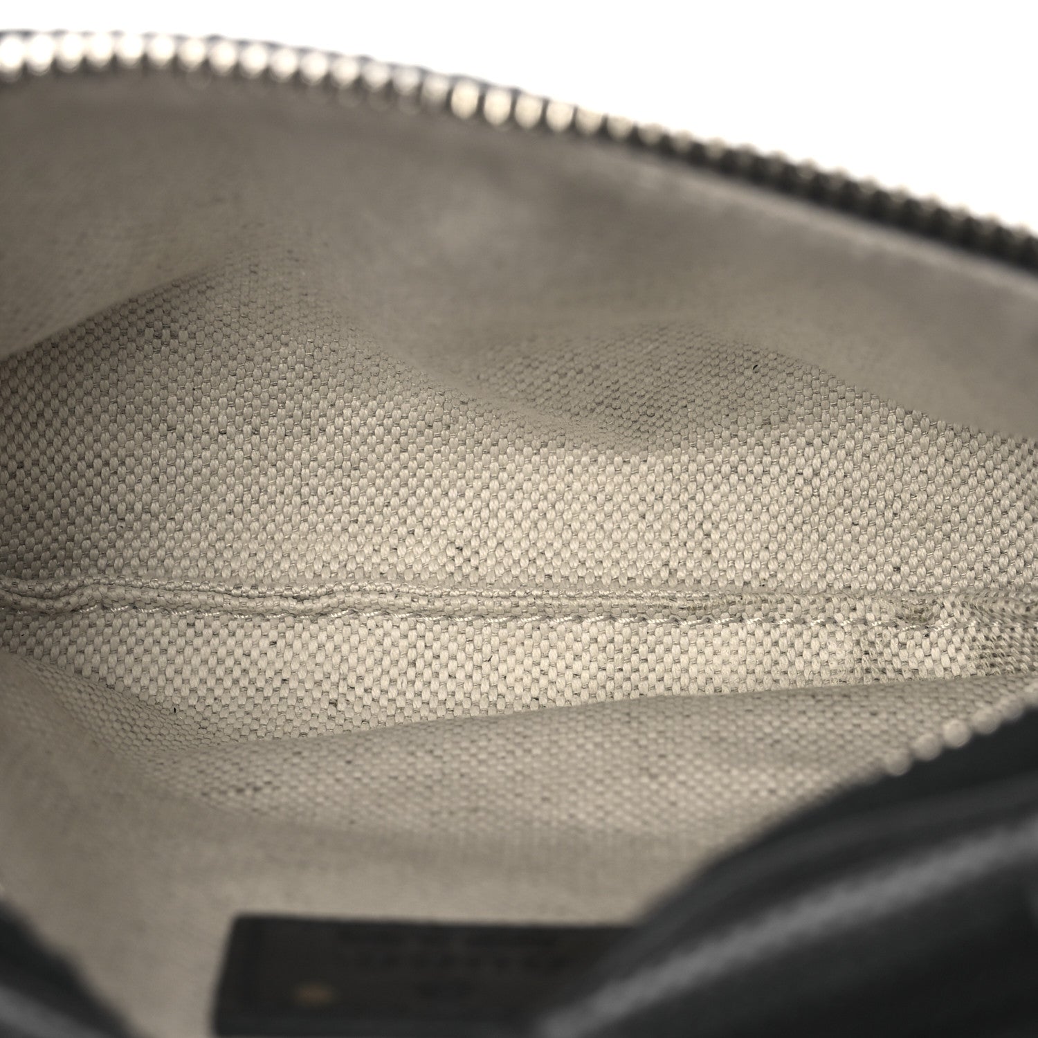 Calfskin GG Tennis Embossed Belt Bag Black