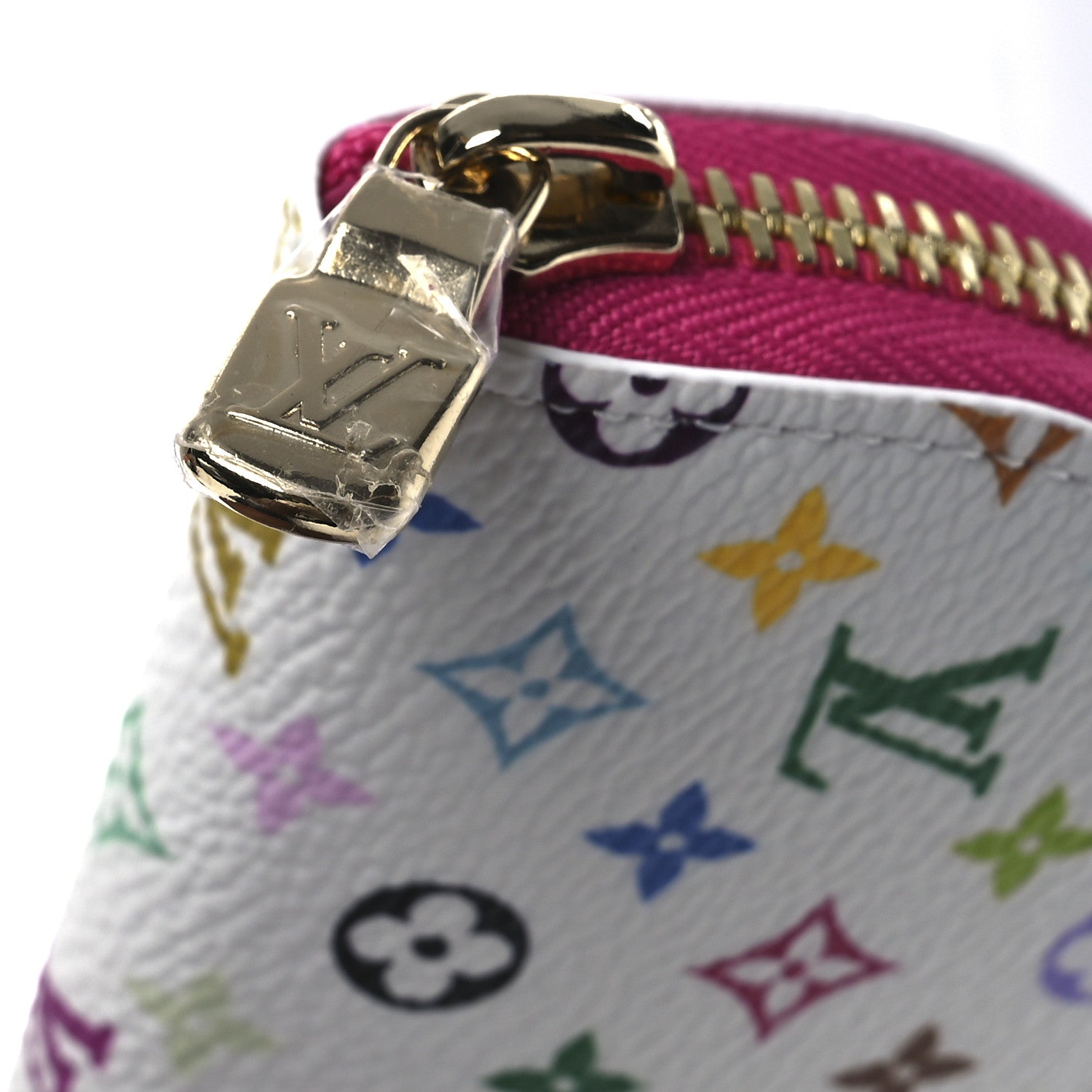 LV X TM Monogram Multicolor Charlotte Pencil Pouch Fuchsia