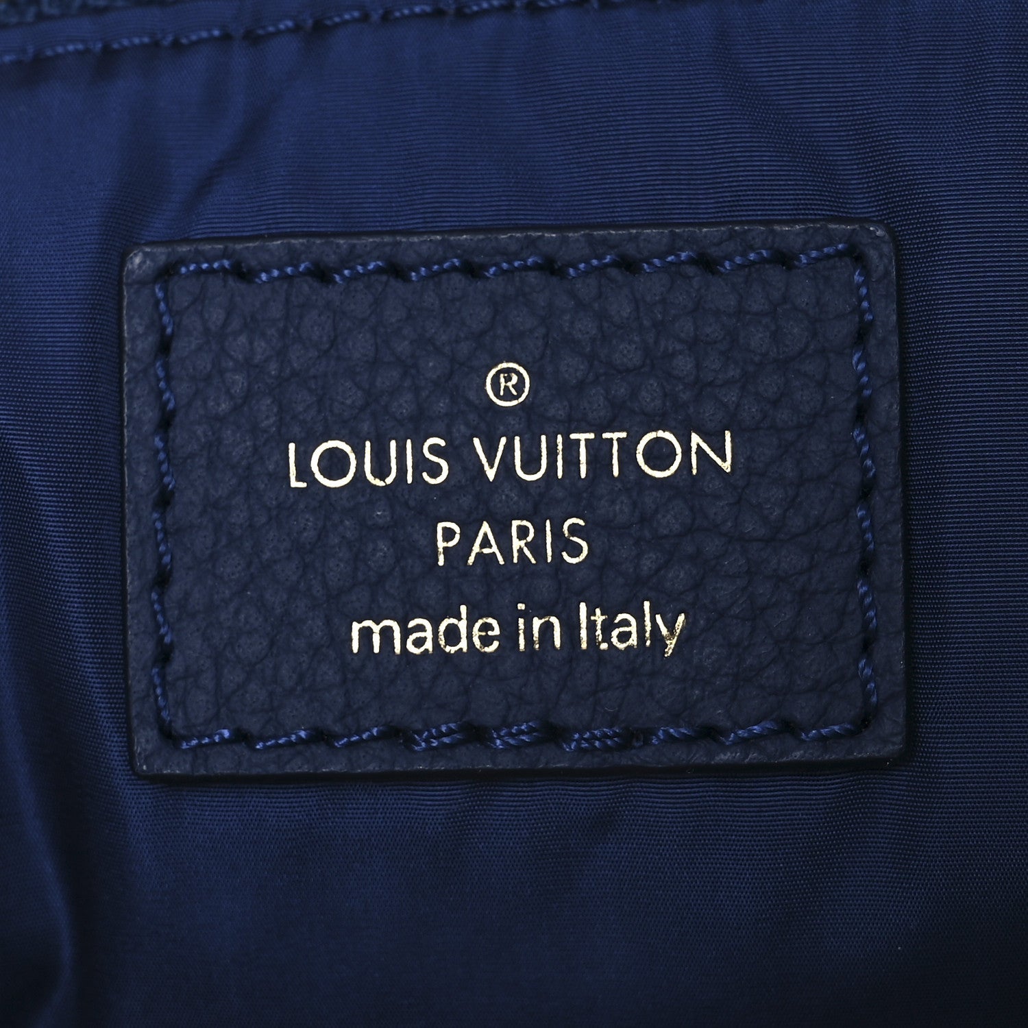 Nylon Monogram Ikat Noefull MM Grand Blue