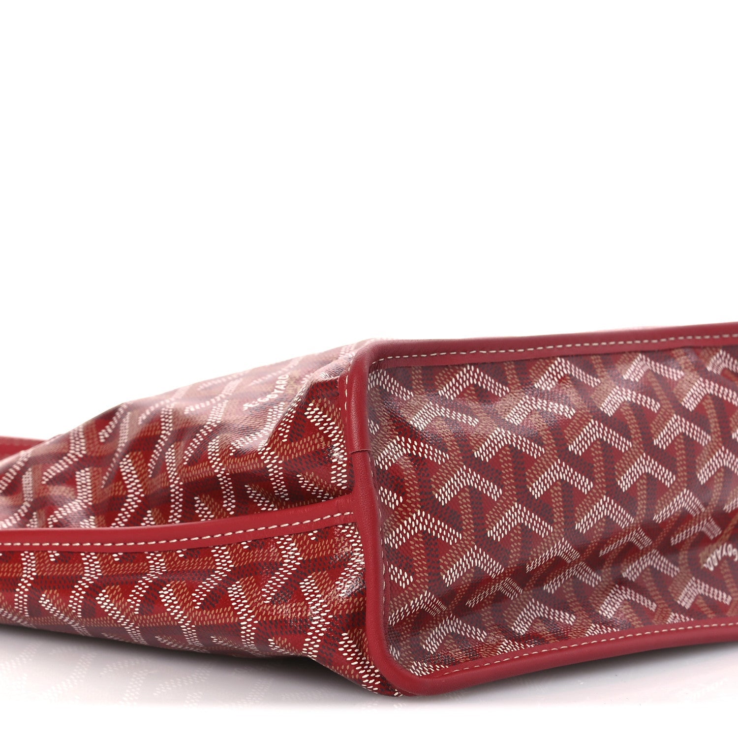 Goyardine Reversible Mini Anjou Red