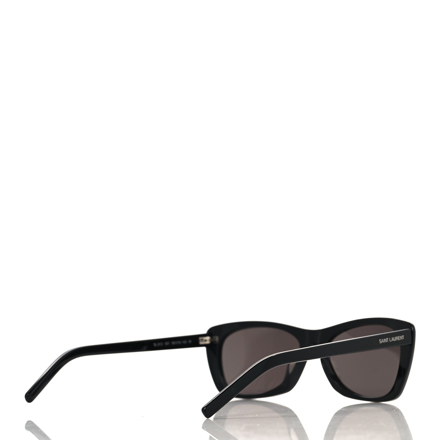 Acetate Cat Eye Sunglasses SL 613 Black