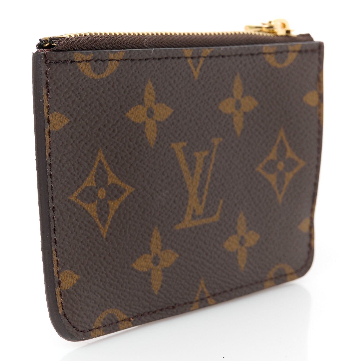 Monogram Zipped Romy Card Holder