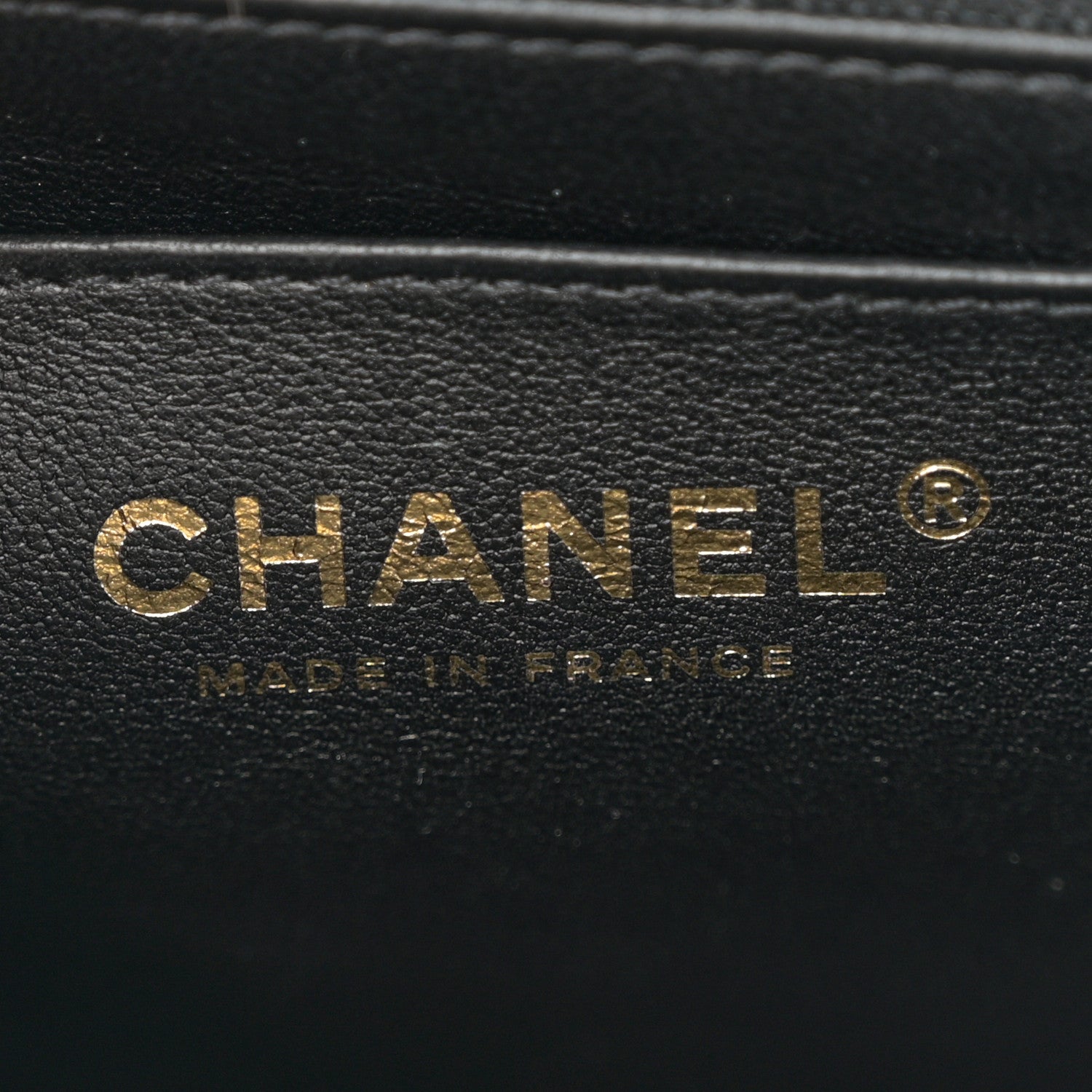 Lambskin Resin Crystal Square Quilted Mini Monacoco Flap Black