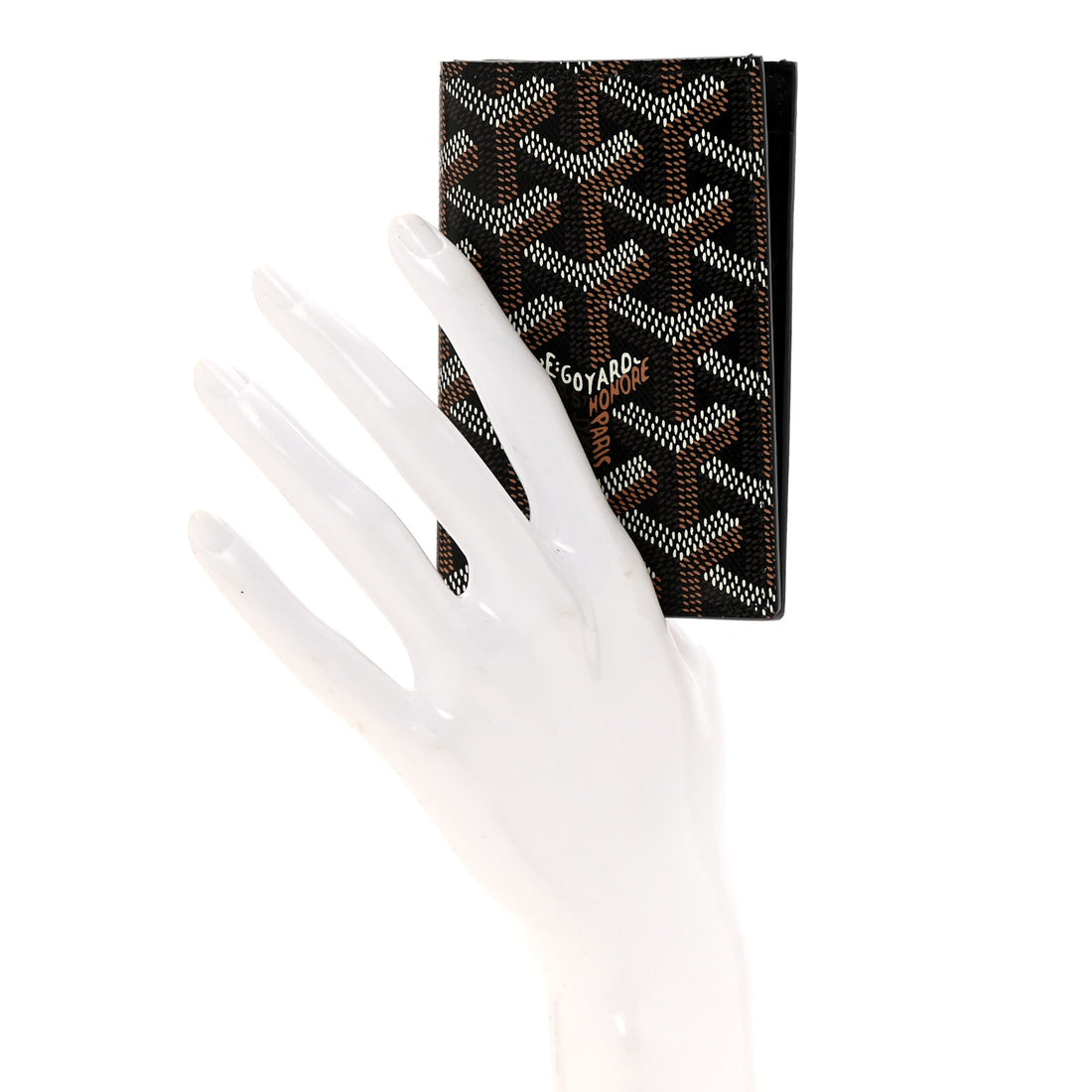 Goyardine Saint Pierre Card Holder Black