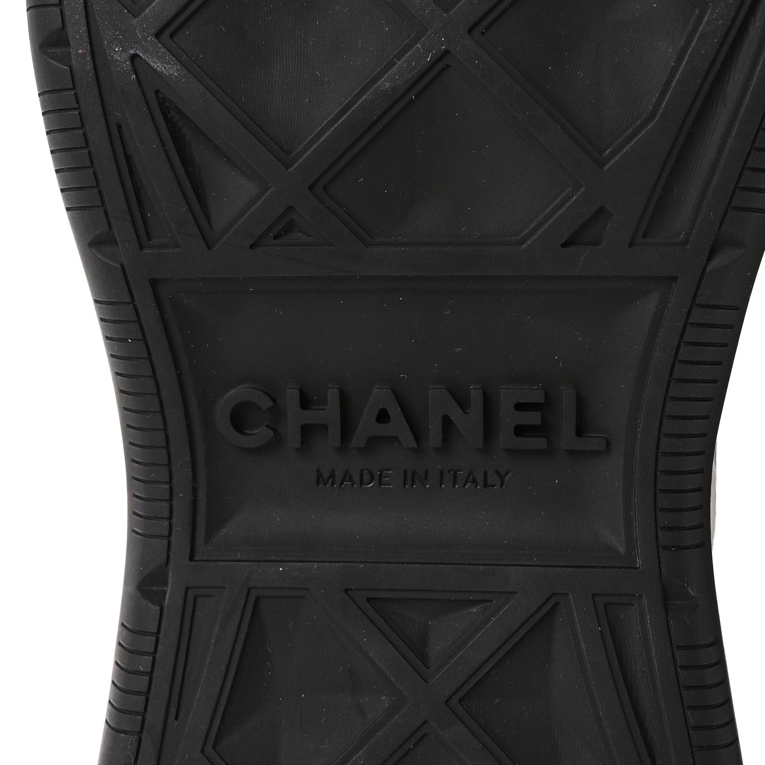 Suede Calfskin Nylon Grosgrain CC Sneakers 37 Dark Purple