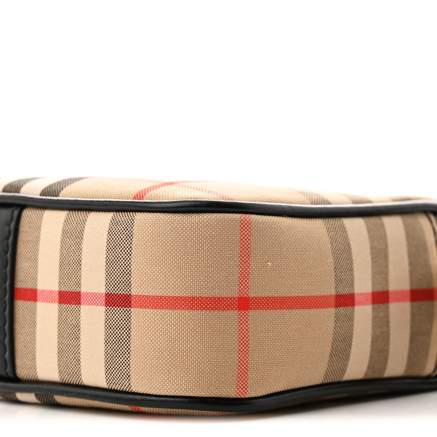 Calfskin Vintage Check Small Camera Bag Archive Beige