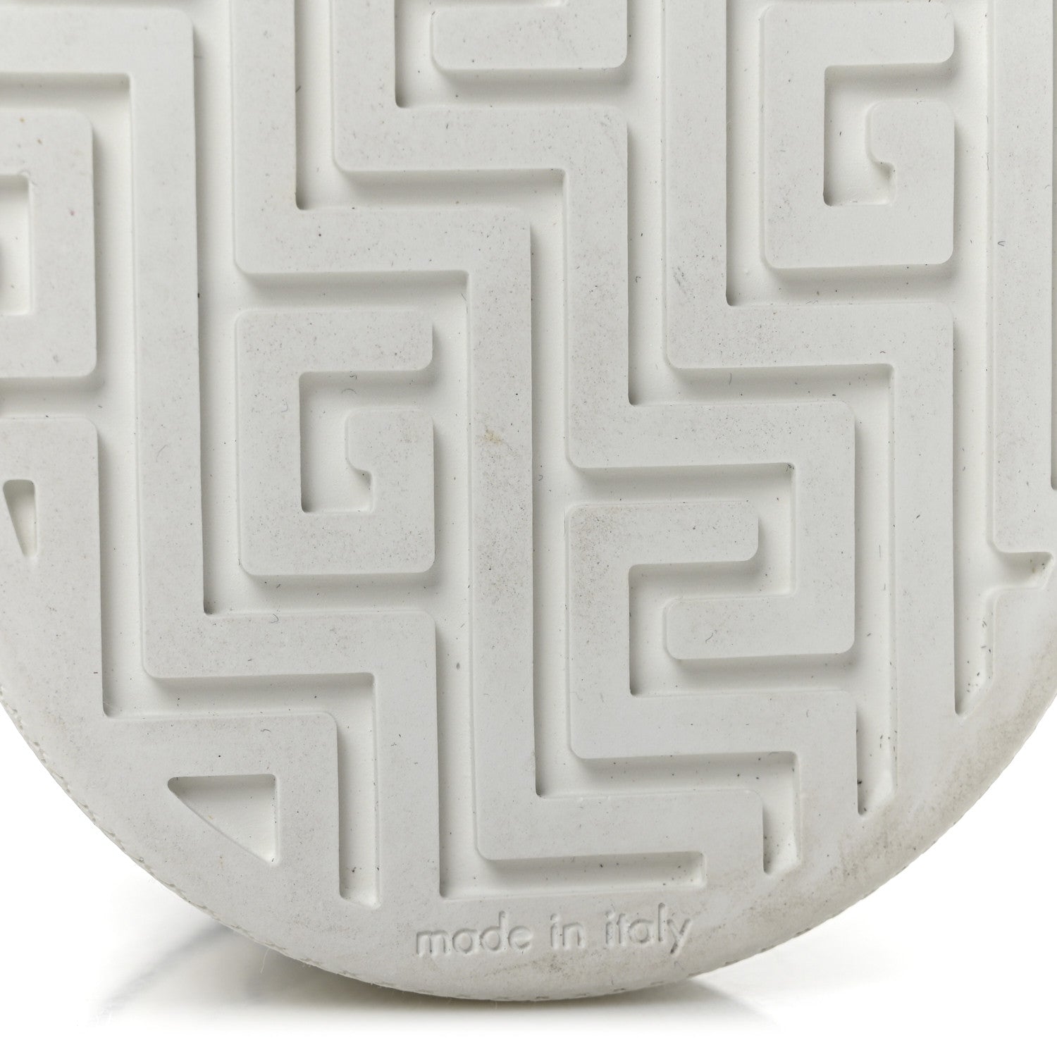 GG Supreme Monogram Metal Web Mens Ace Sneakers 7.5 Beige Blue Silver