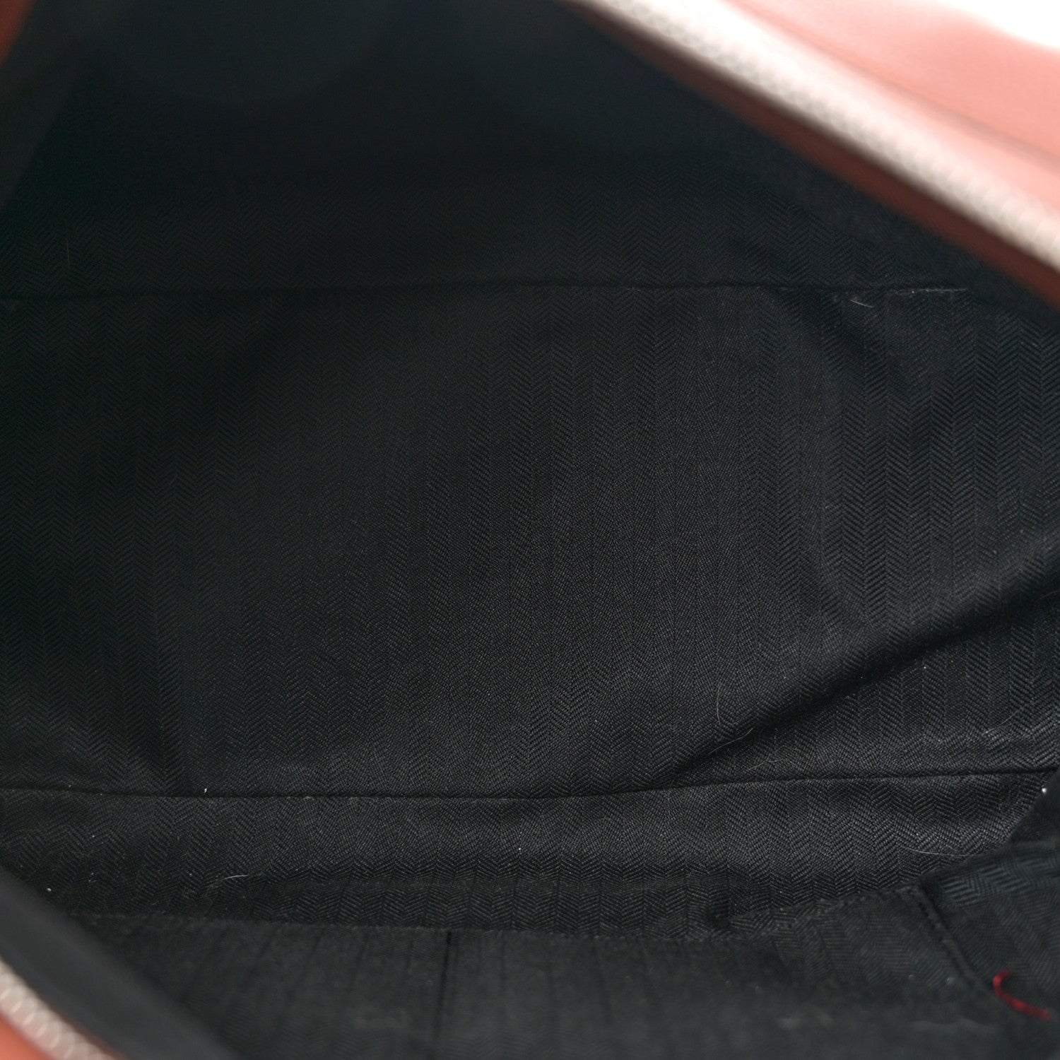 Grained Calfskin Large Puzzle Bag Brown