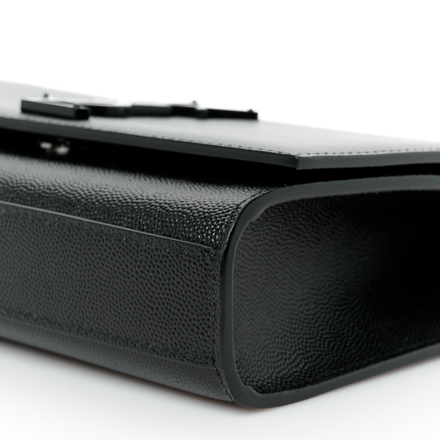 Grain De Poudre Small Monogram Monochrome Kate Satchel Black