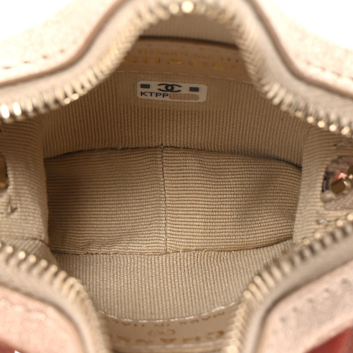 Metallic Lambskin Walk Of Fame Star Clip On Coin Purse Gold