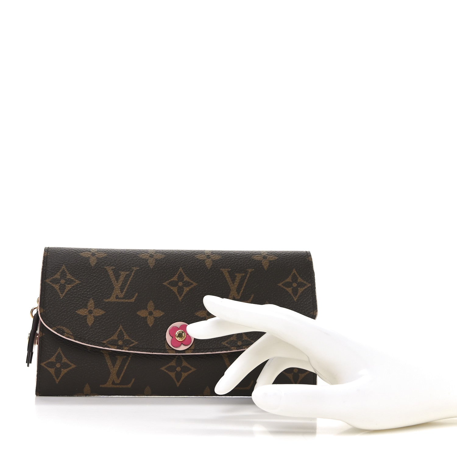 Monogram Bloom Flower Emilie Wallet