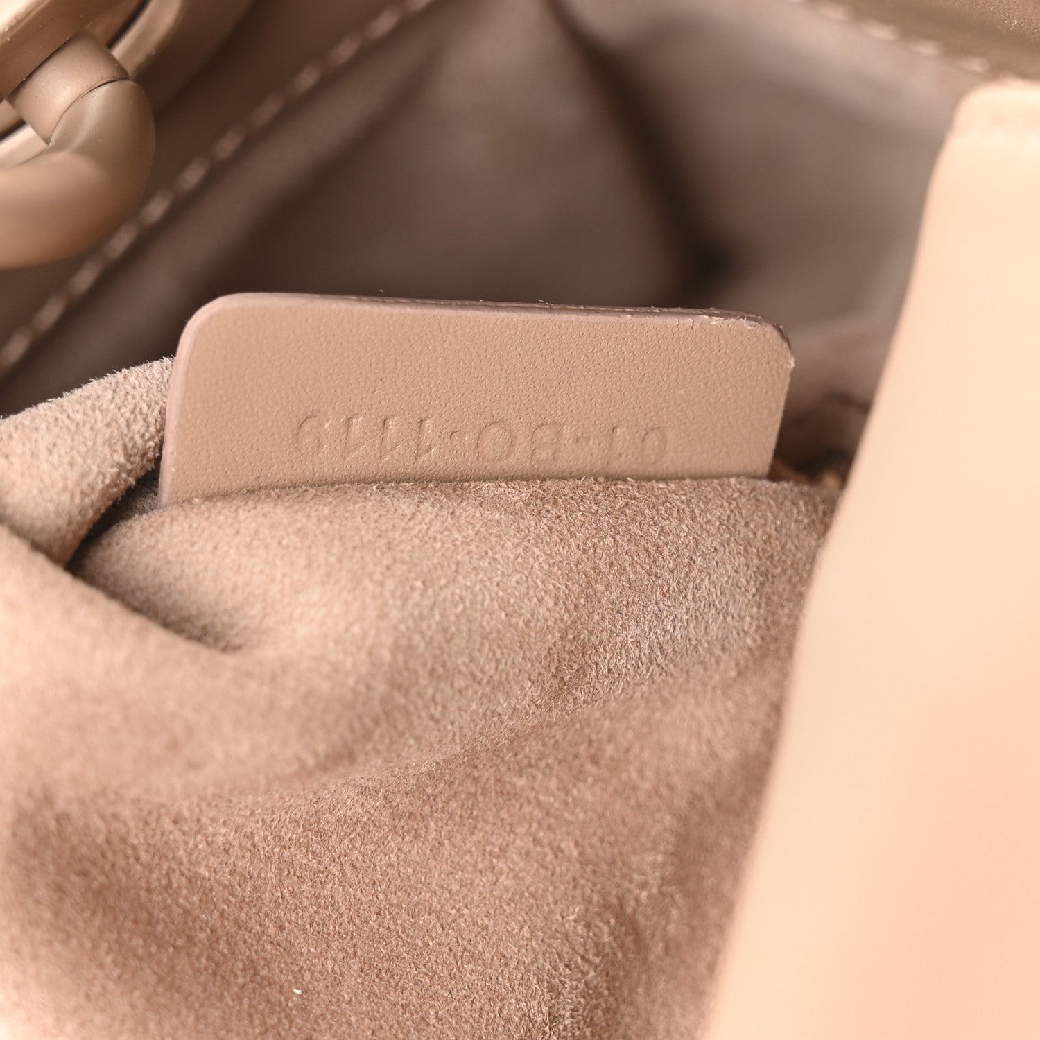 Ultra Matte Calfskin Cannage Mini Lady Dior Light Beige