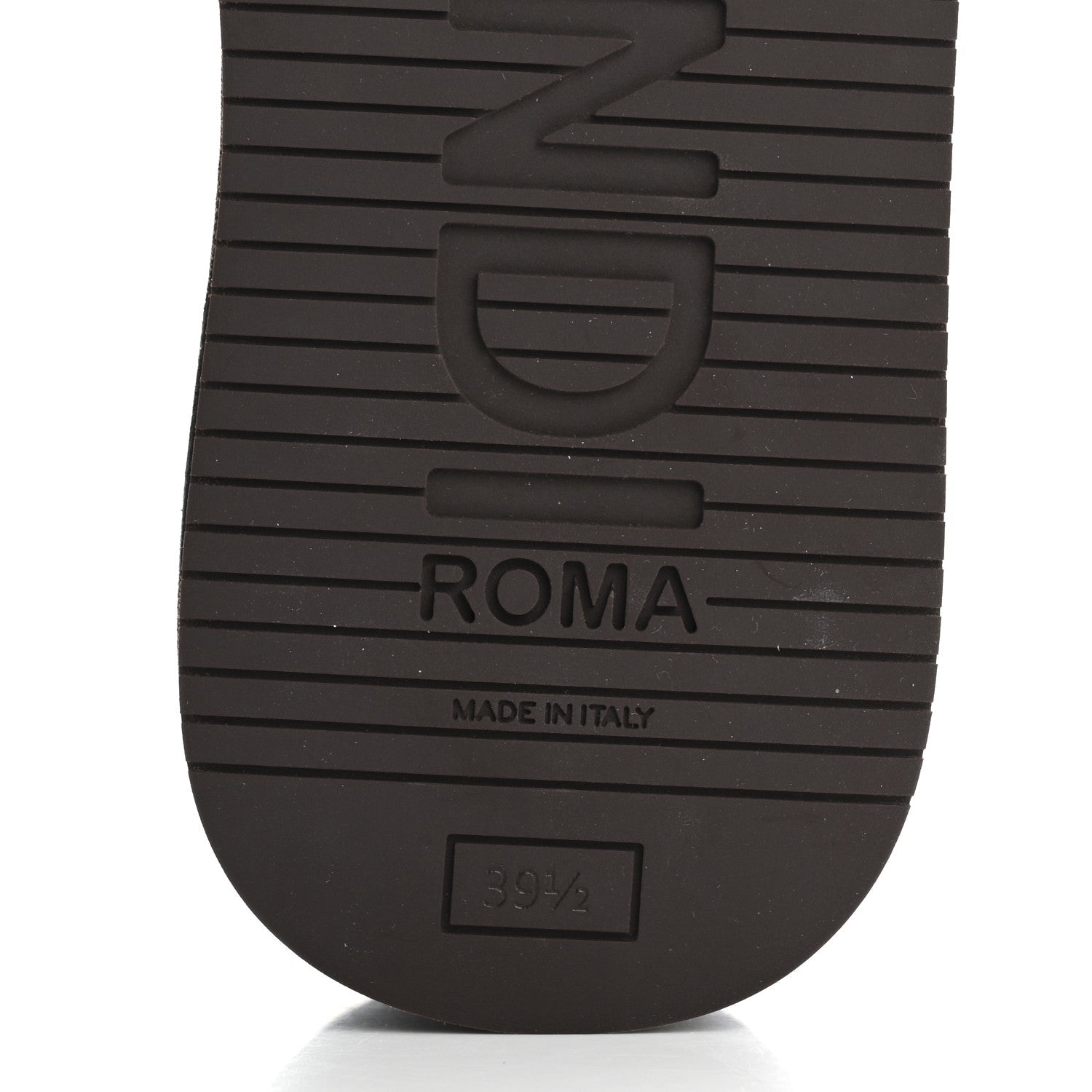 Jacquard Womens FF Sunshine Flatform Slide Sandals 39.5 Tabacco Black