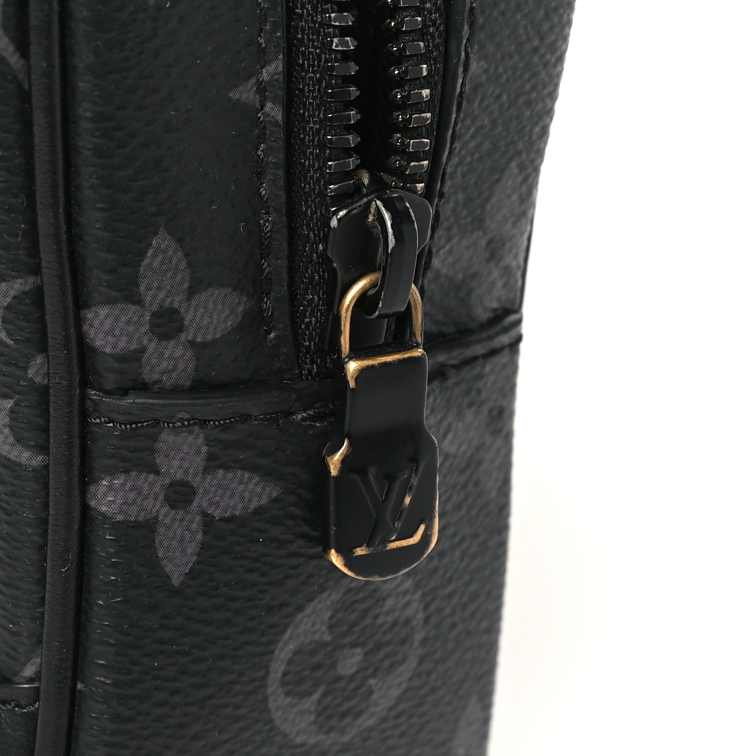 Monogram Eclipse Pouch Black