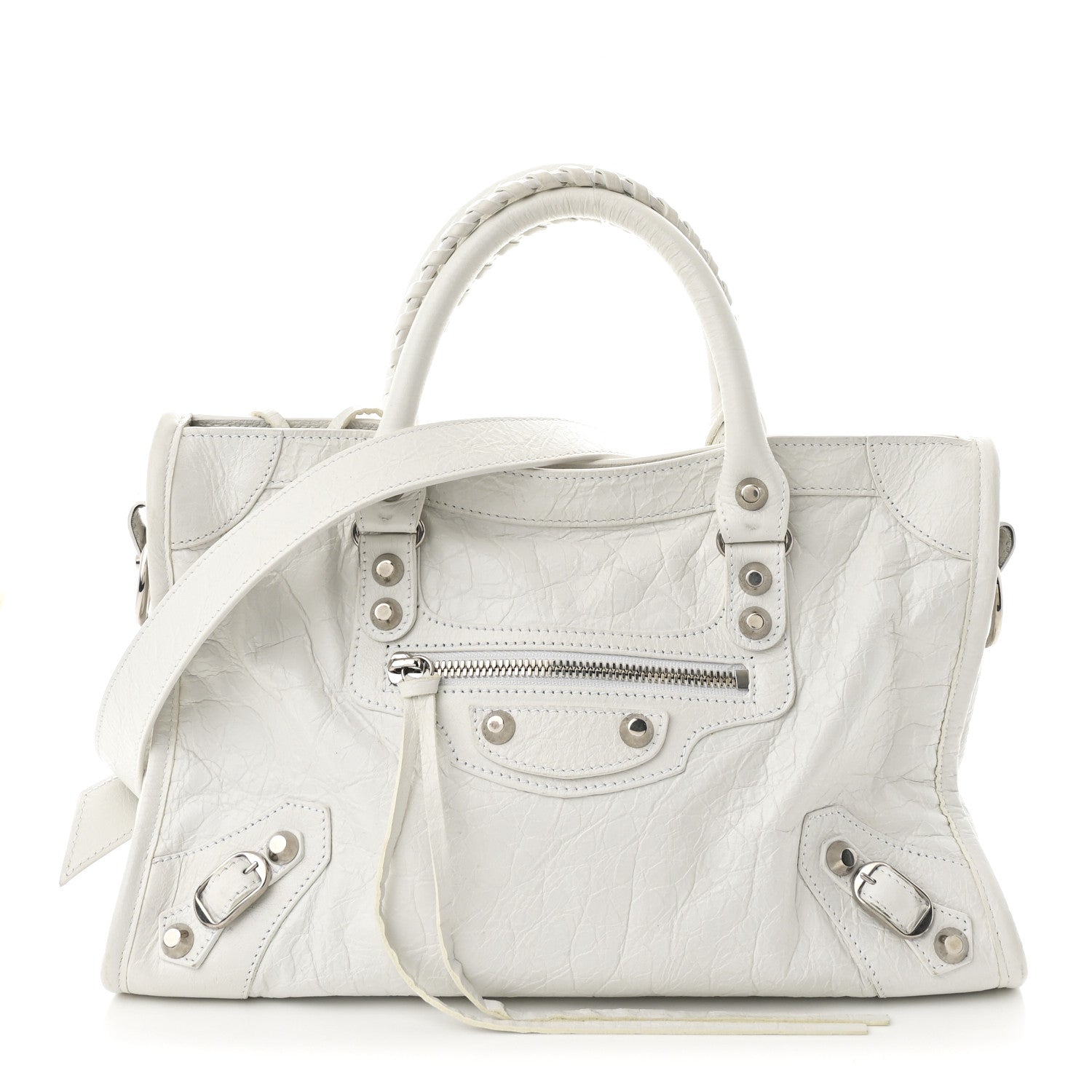 Arena Storico Classic Silver Hardware Small Le City Optic White