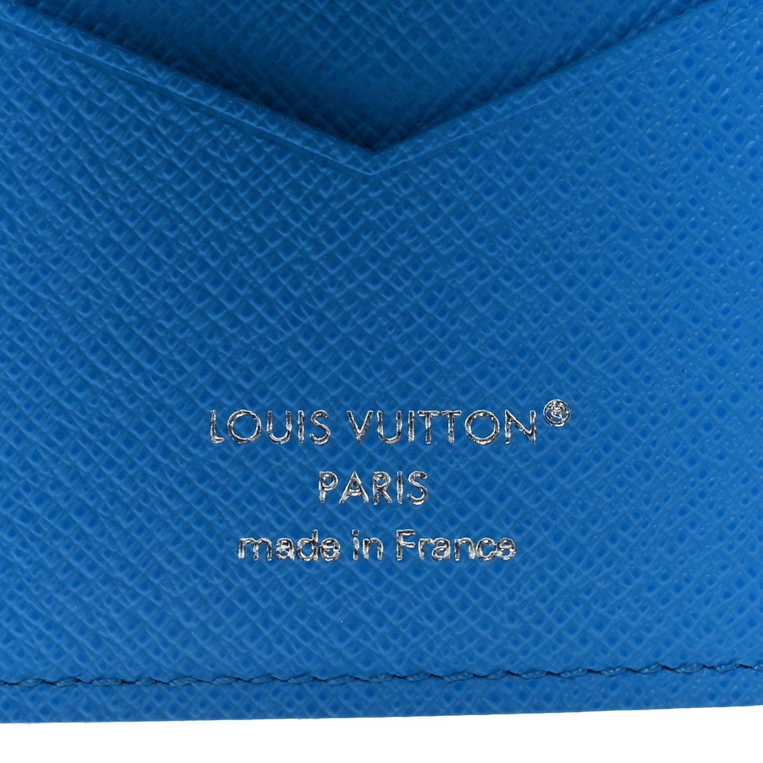 Monogram Sports Passport Cover Pool Blue