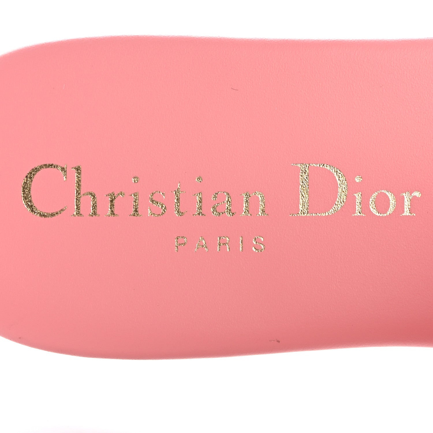 Calfskin D-Club Mule Sandal 35 Peach Boss