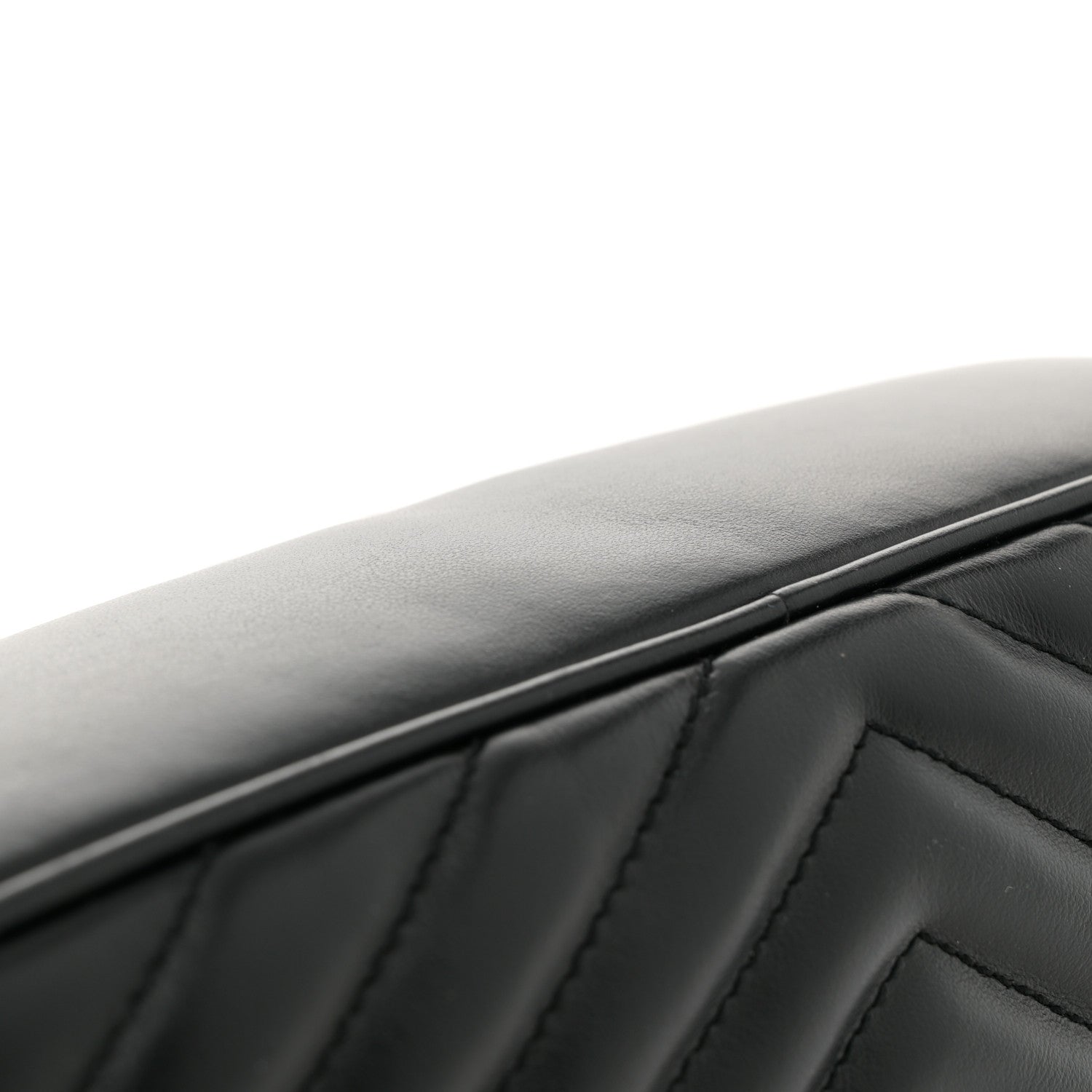 Calfskin Matelasse Monogram Lou Camera Bag Black