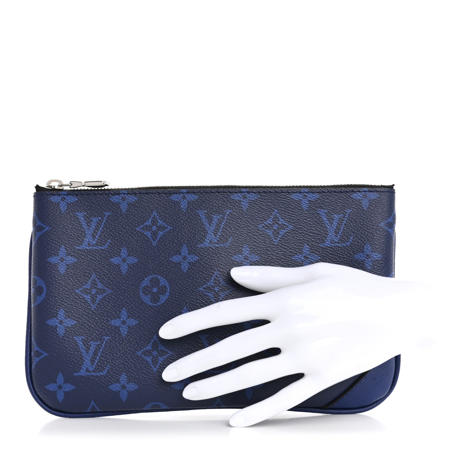 Taigarama Trio Messenger Small Pochette Cobalt
