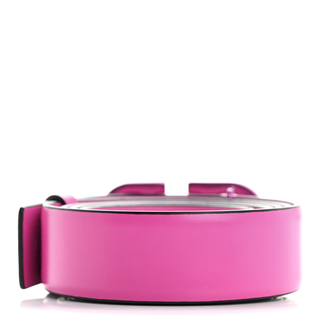 Glossy Calfskin Lacquer Monochrome VLogo 30mm Belt S 95 38 Pink PP