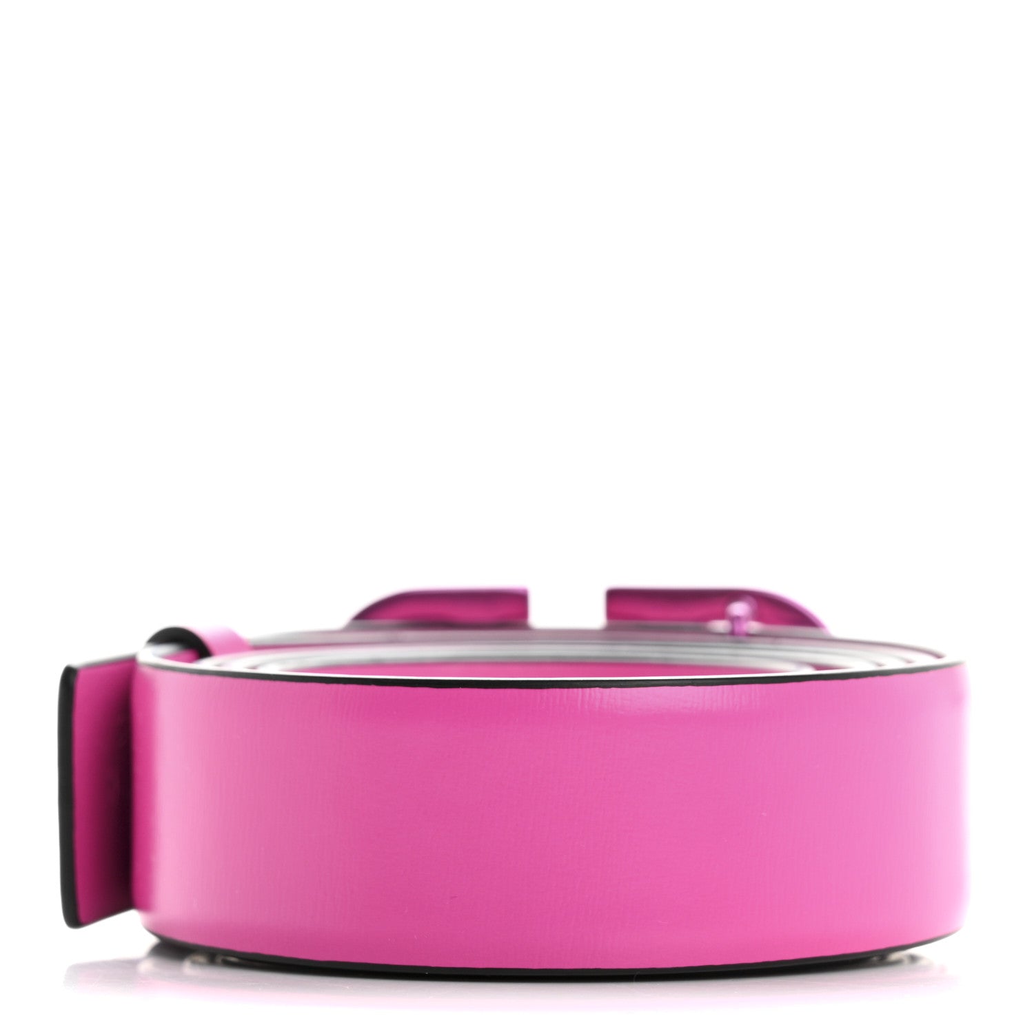 Glossy Calfskin Lacquer Monochrome VLogo 30mm Belt S 95 38 Pink PP