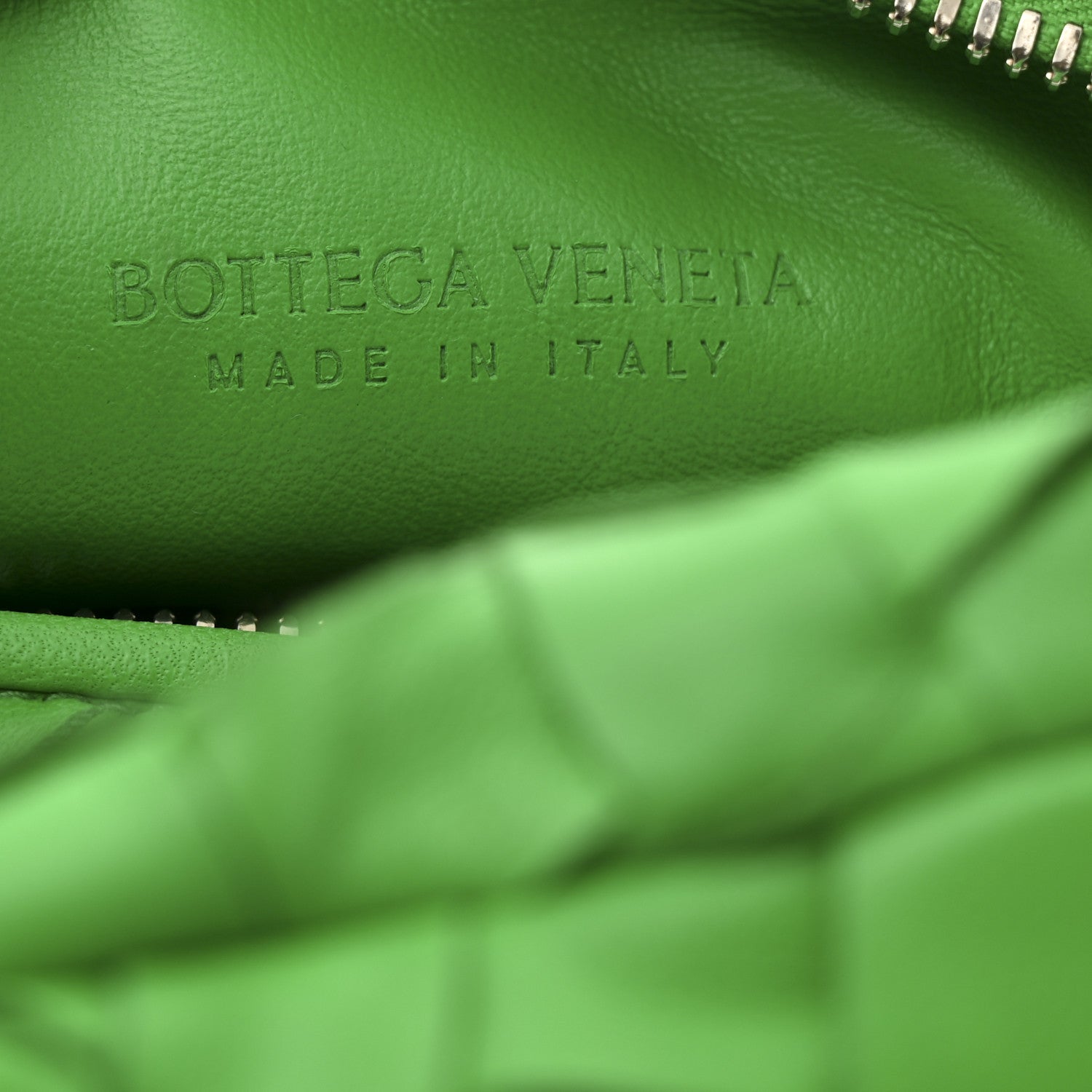 Nappa Intrecciato Mini Jodie Parakeet