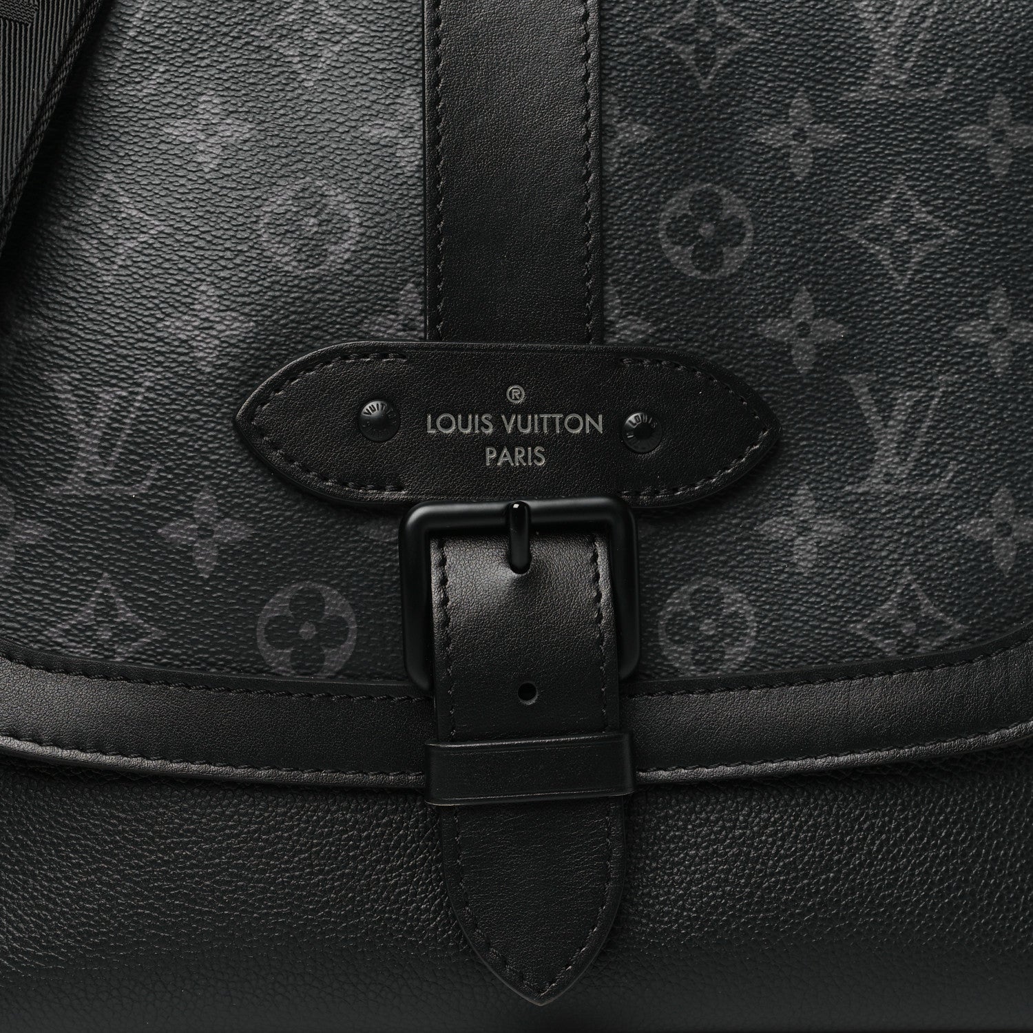Monogram Eclipse Saumur Messenger NV Black