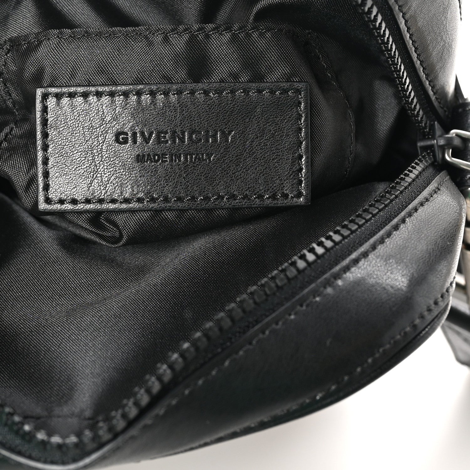 Calfskin MC3 Crossbody Bag Black Red White