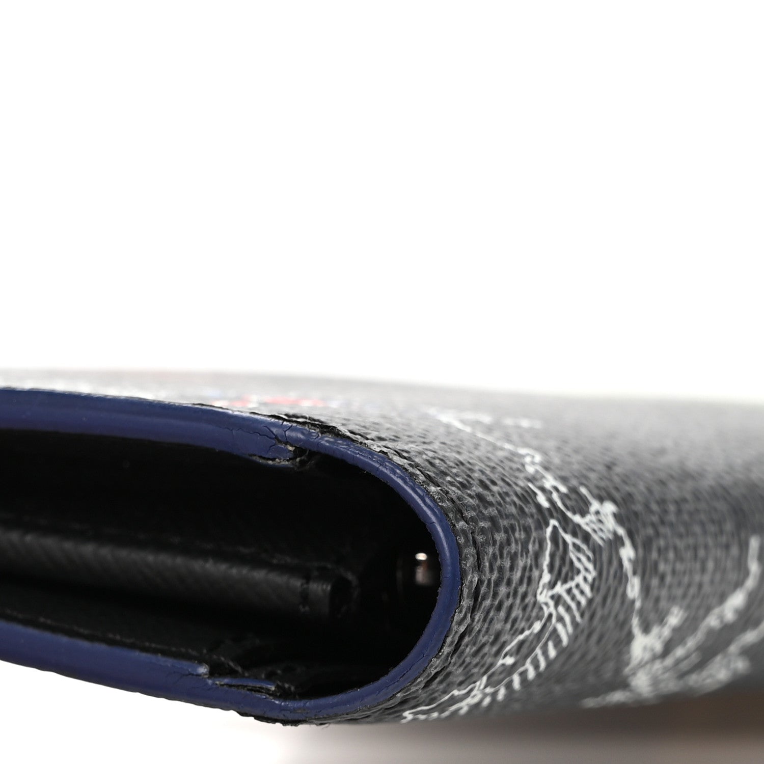 Damier Graphite Map of Asia Brazza Wallet