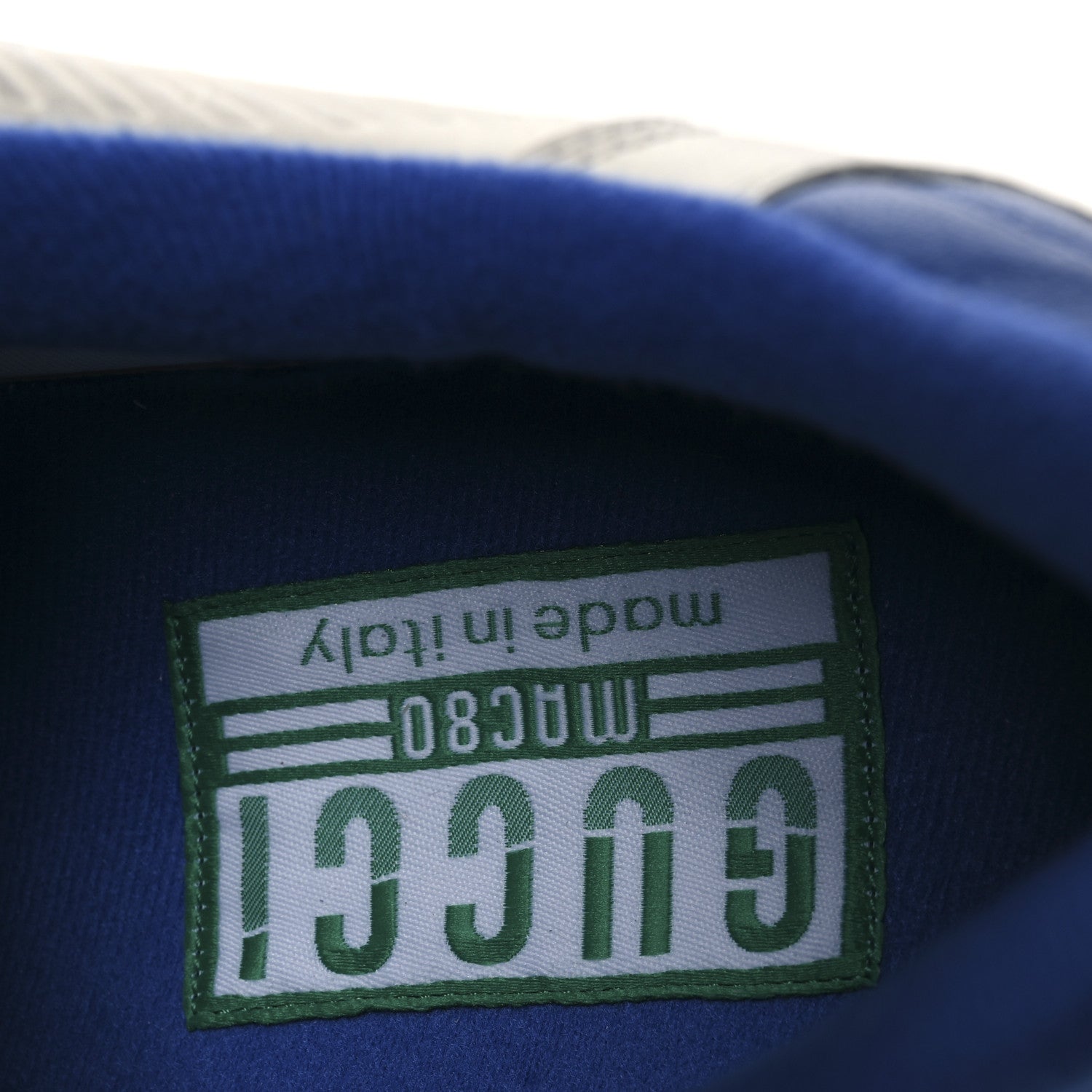 Dali Soft Calfskin Mens Mac80 Sneakers 11.5 Off White Blue