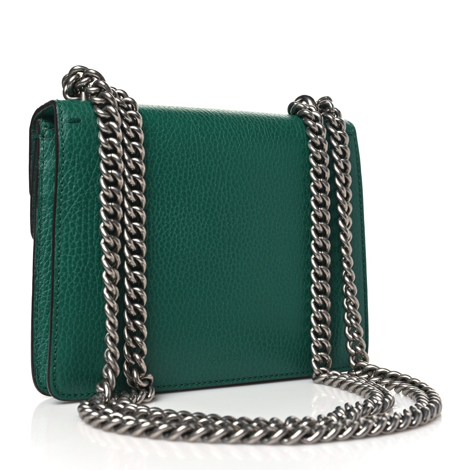 Calfskin Mini Dionysus Shoulder Bag Emerald