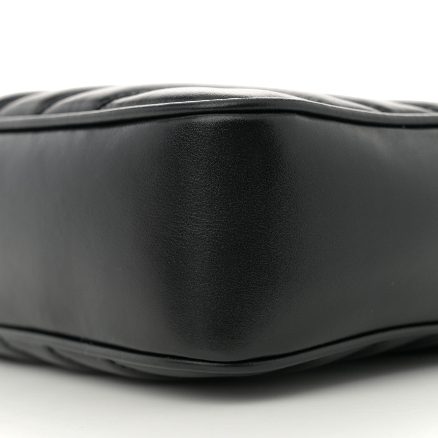 Calfskin Matelasse Monogram Lou Camera Bag Black