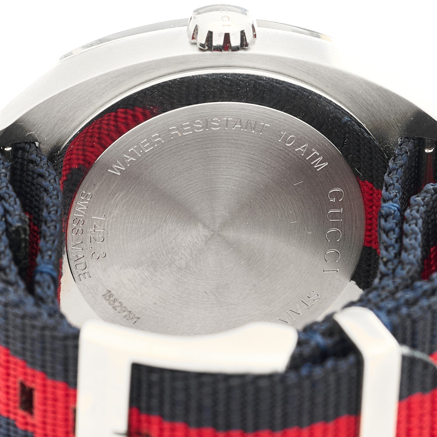 Stainless Steel Nylon 41mm GG2570 Quartz Watch Blue