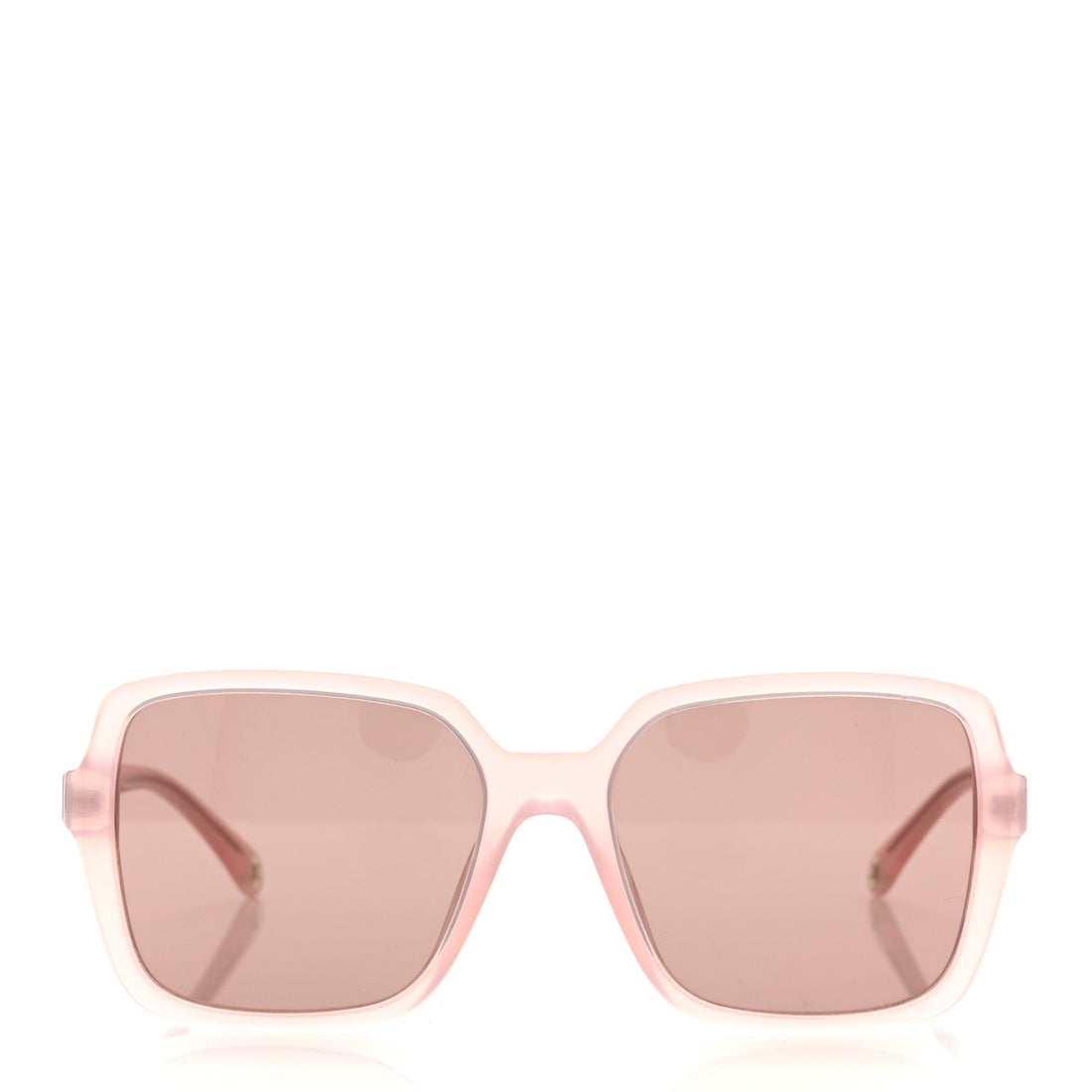 Acetate Square Sunglasses 5505 Light Pink
