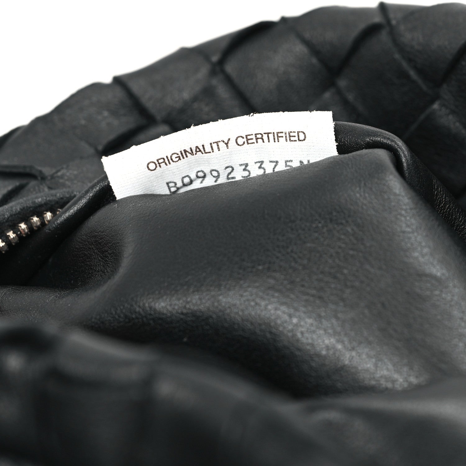 Nappa Intrecciato Teen Jodie Hobo Black