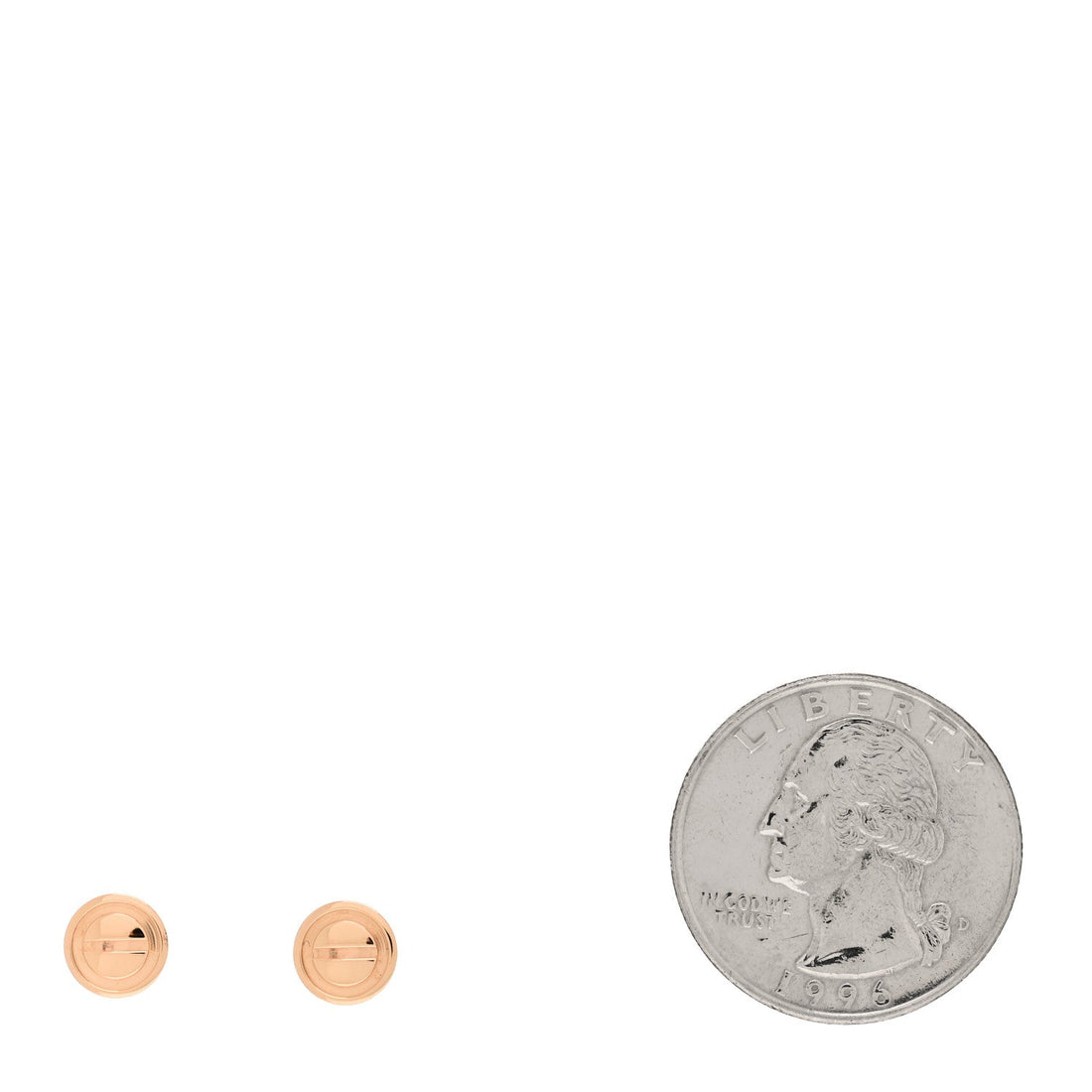 18K Pink Gold LOVE Earrings