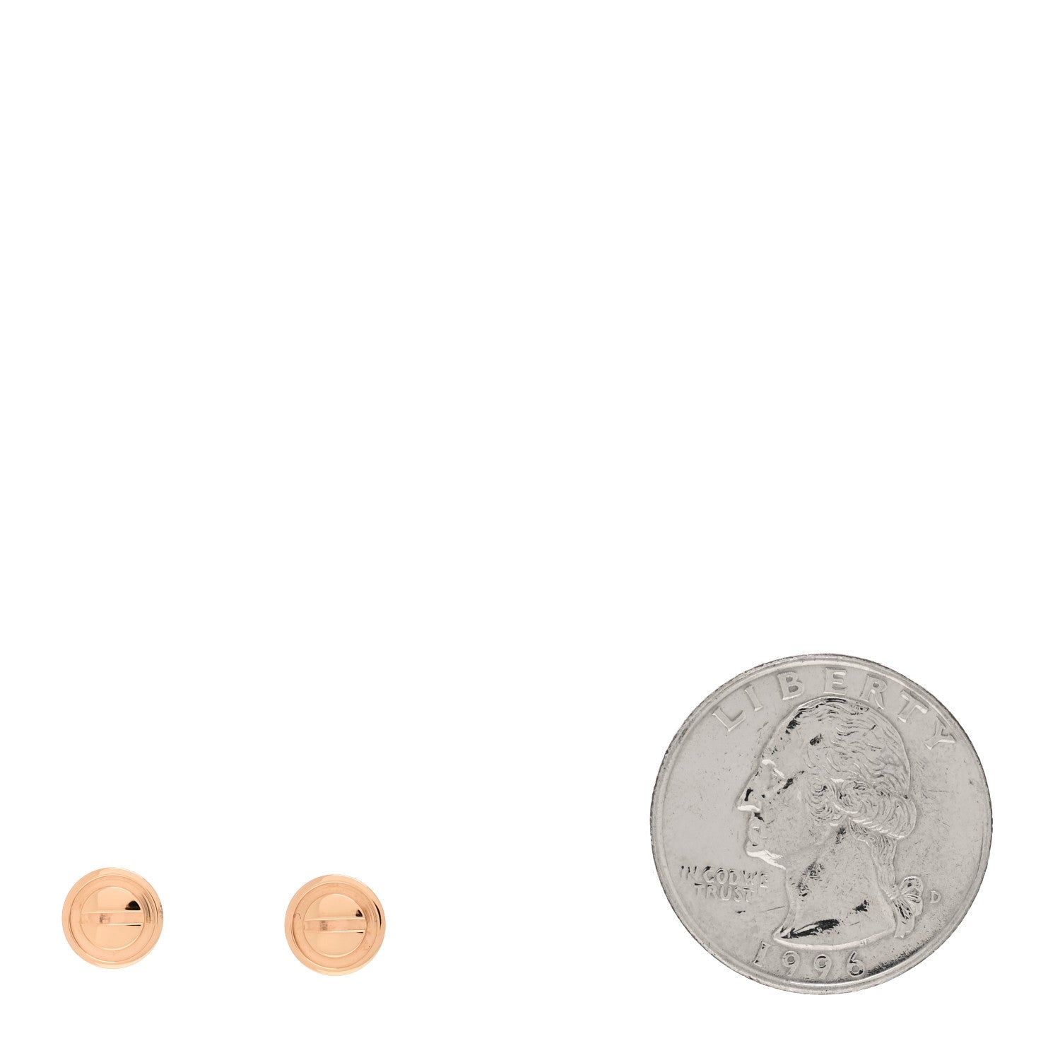 18K Pink Gold LOVE Earrings