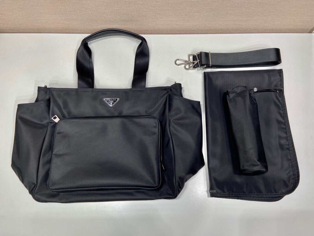 Prada Baby Bag Black Re-nylon