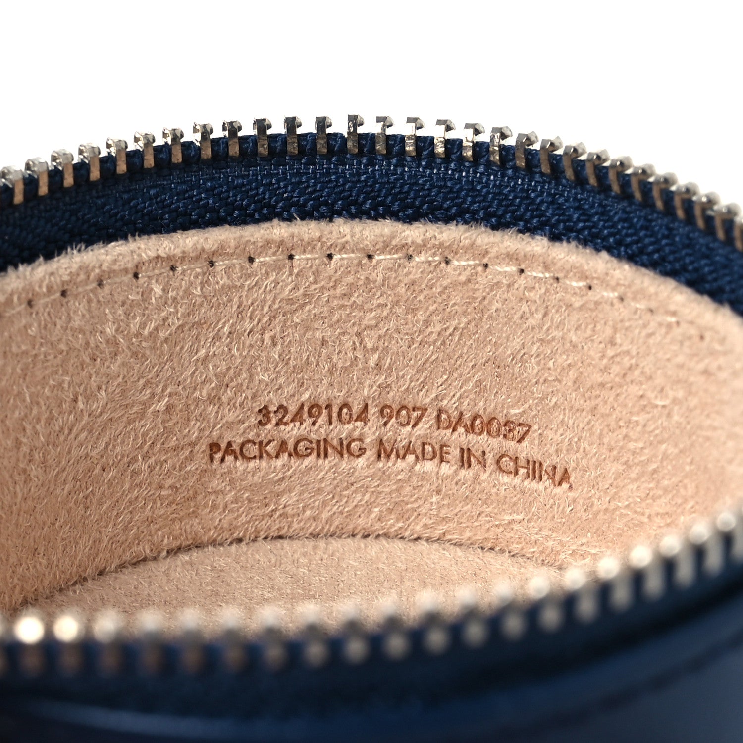 Calfskin Monogram Escale Horizon Wireless Earphones Case Blue