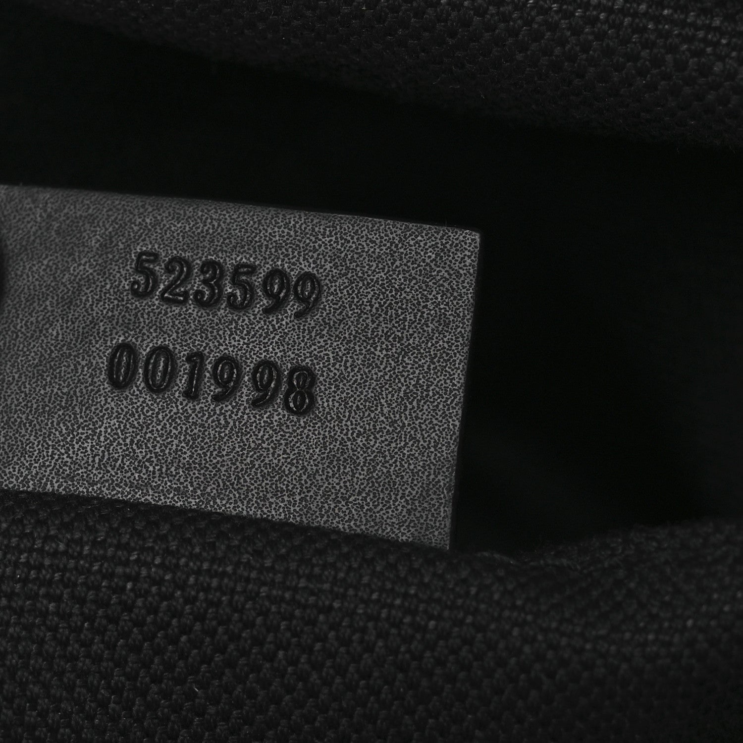 GG Supreme Monogram Web Small Flat Messenger Bag Black Grey