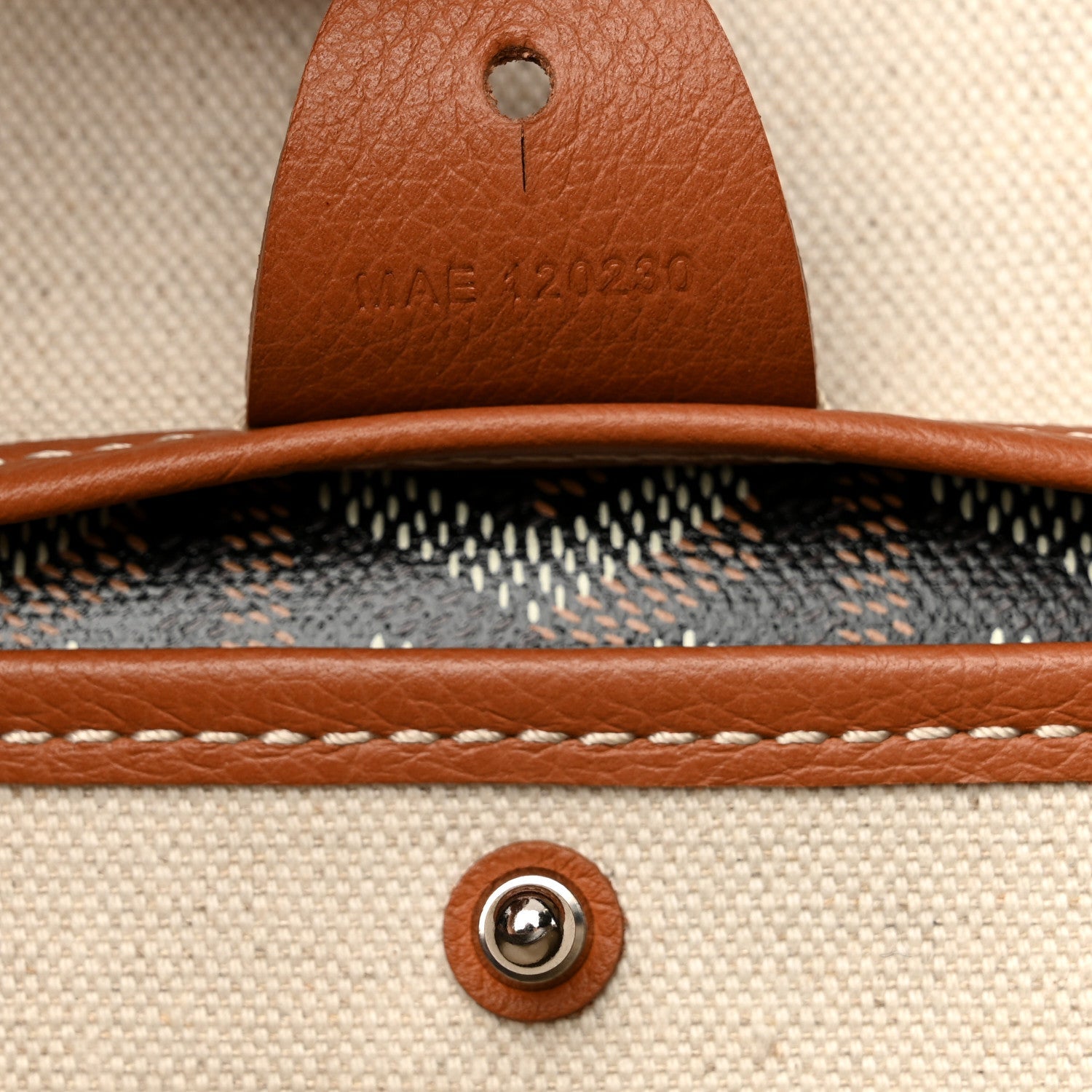 Goyardine Artois MM Black Gold