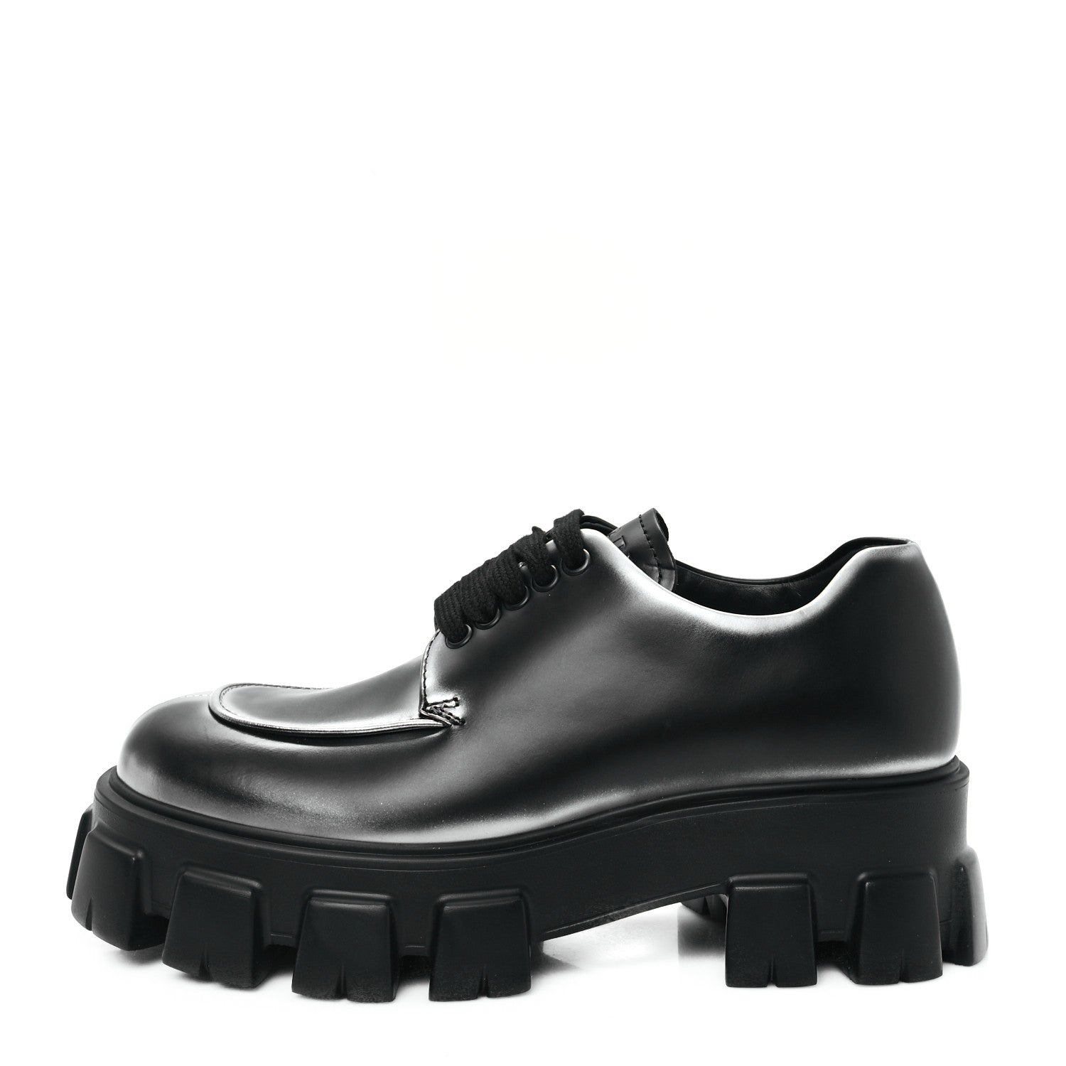 Spazzolato Rois Sfumato Monolith 55mm Derby Loafers 5.5 Black Argento