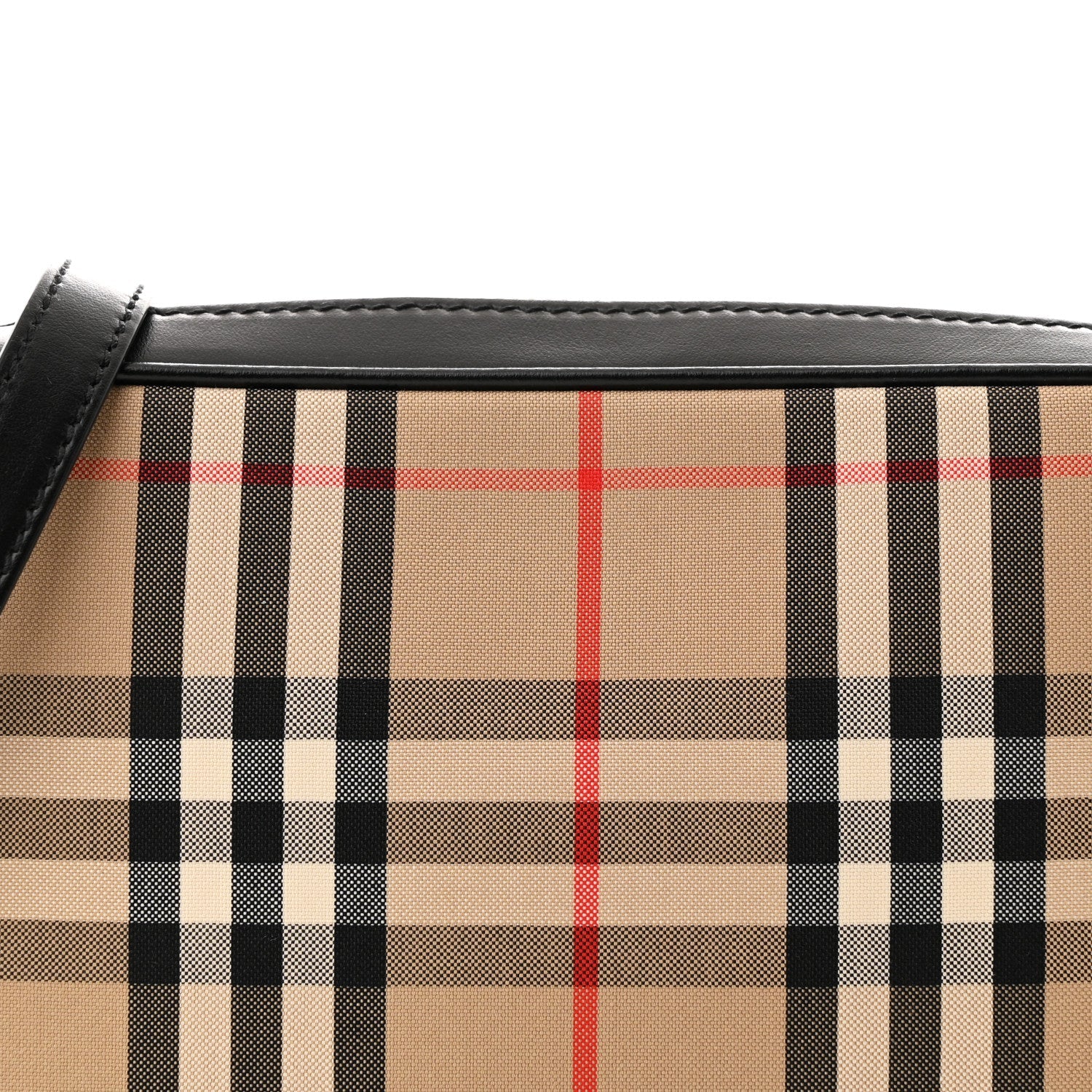 Calfskin Vintage Check Small Camera Bag Archive Beige