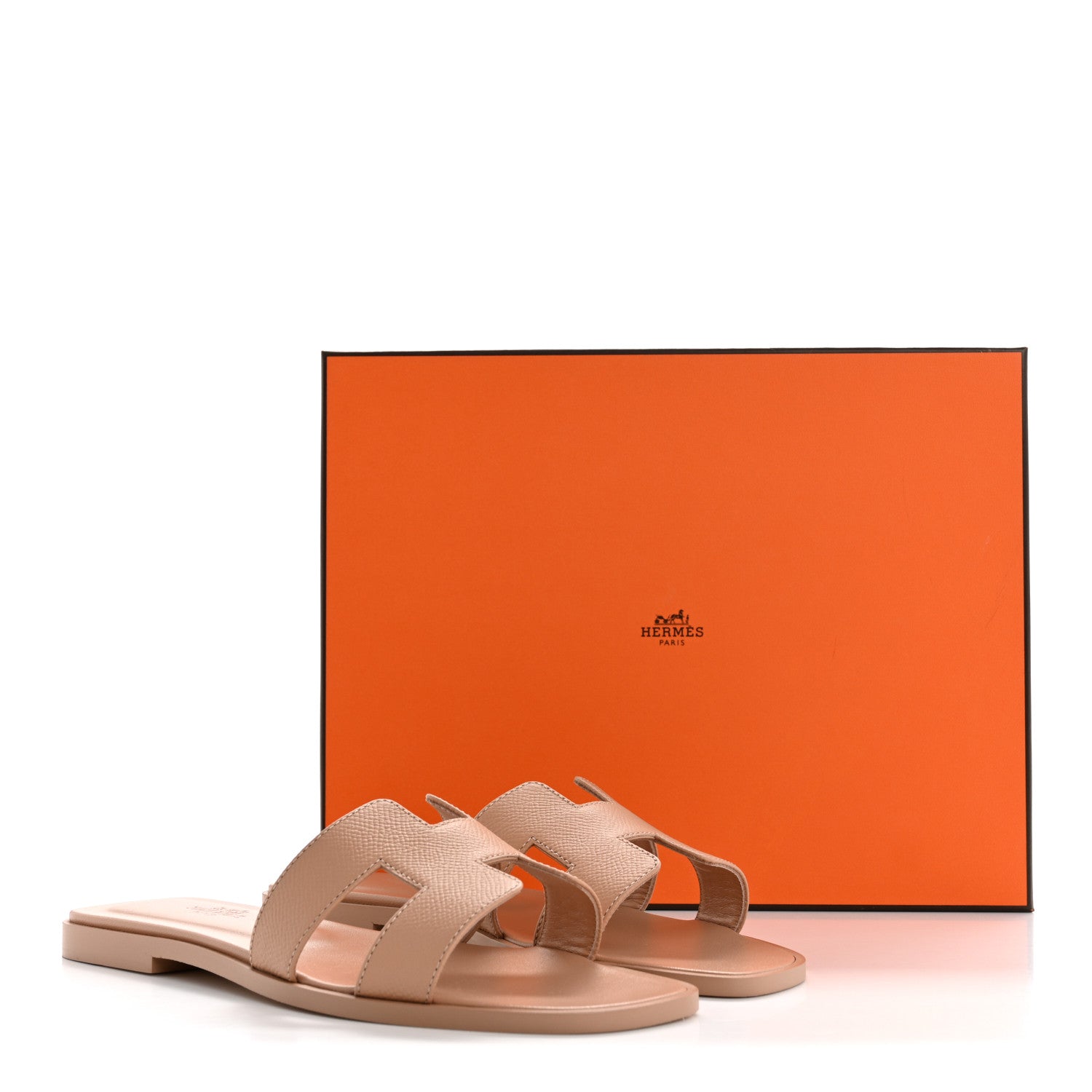Epsom Oran Sandals 37.5 Beige Perlino