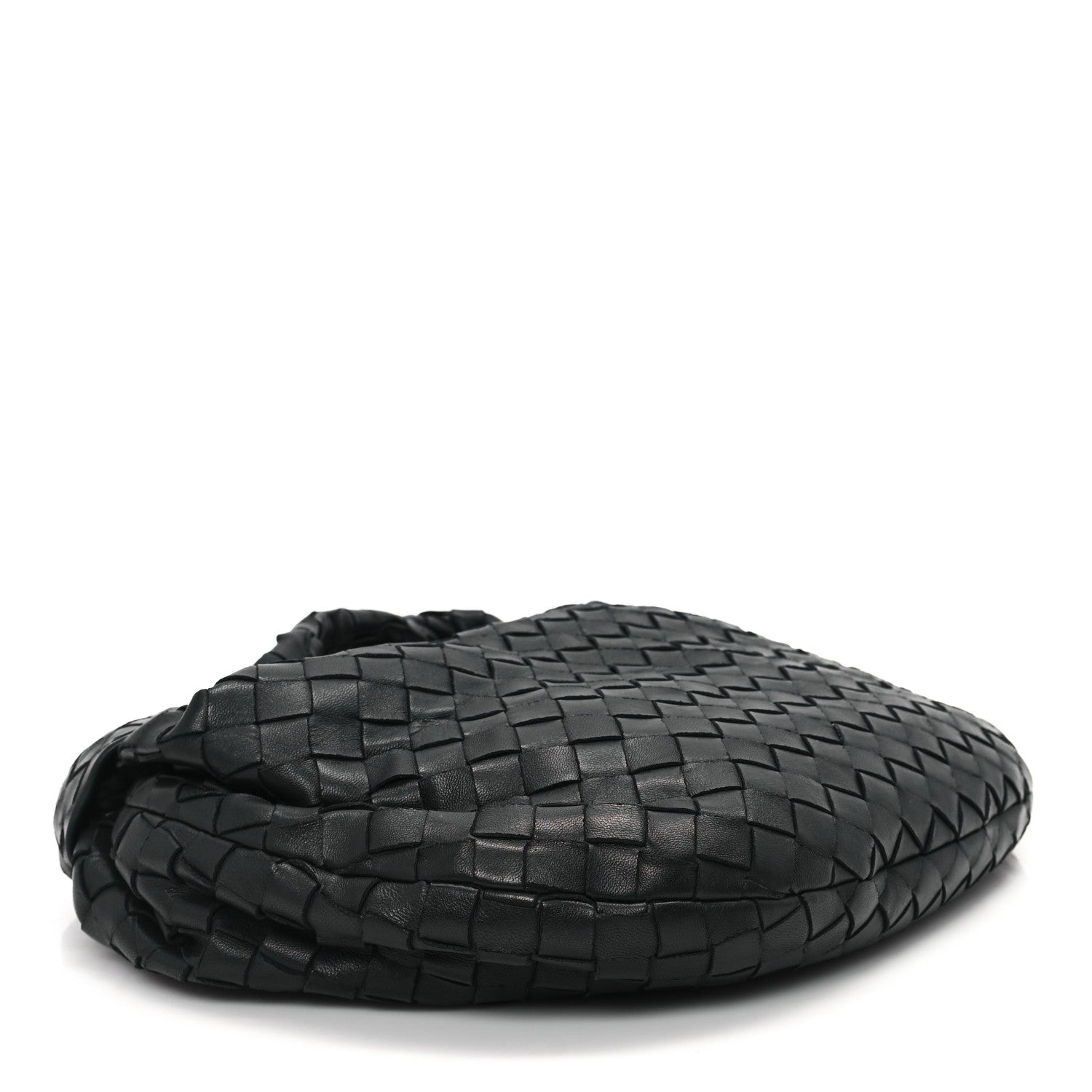 Nappa Intrecciato Teen Jodie Hobo Black