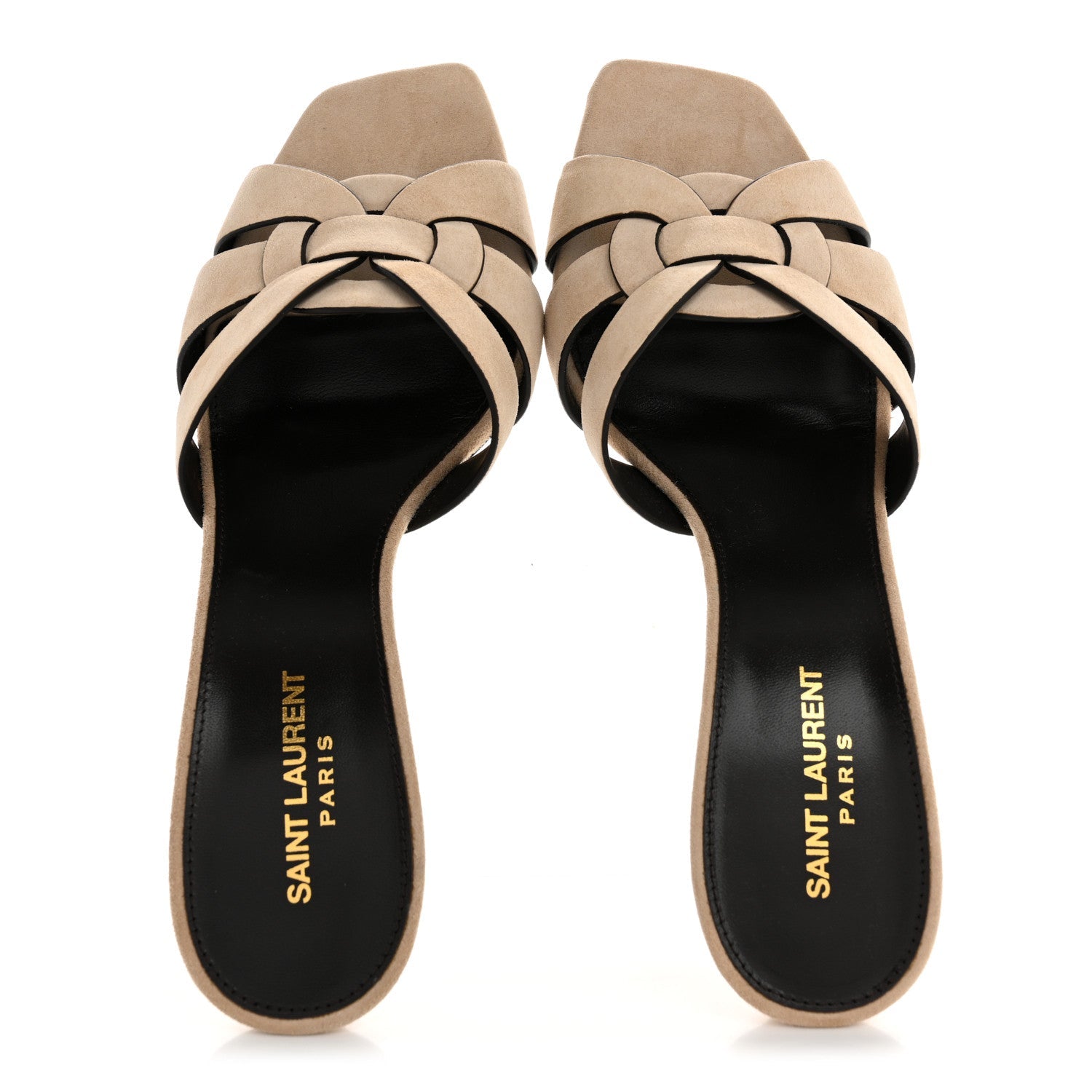 Suede Tribute 85 Slide Sandals 41 Sand